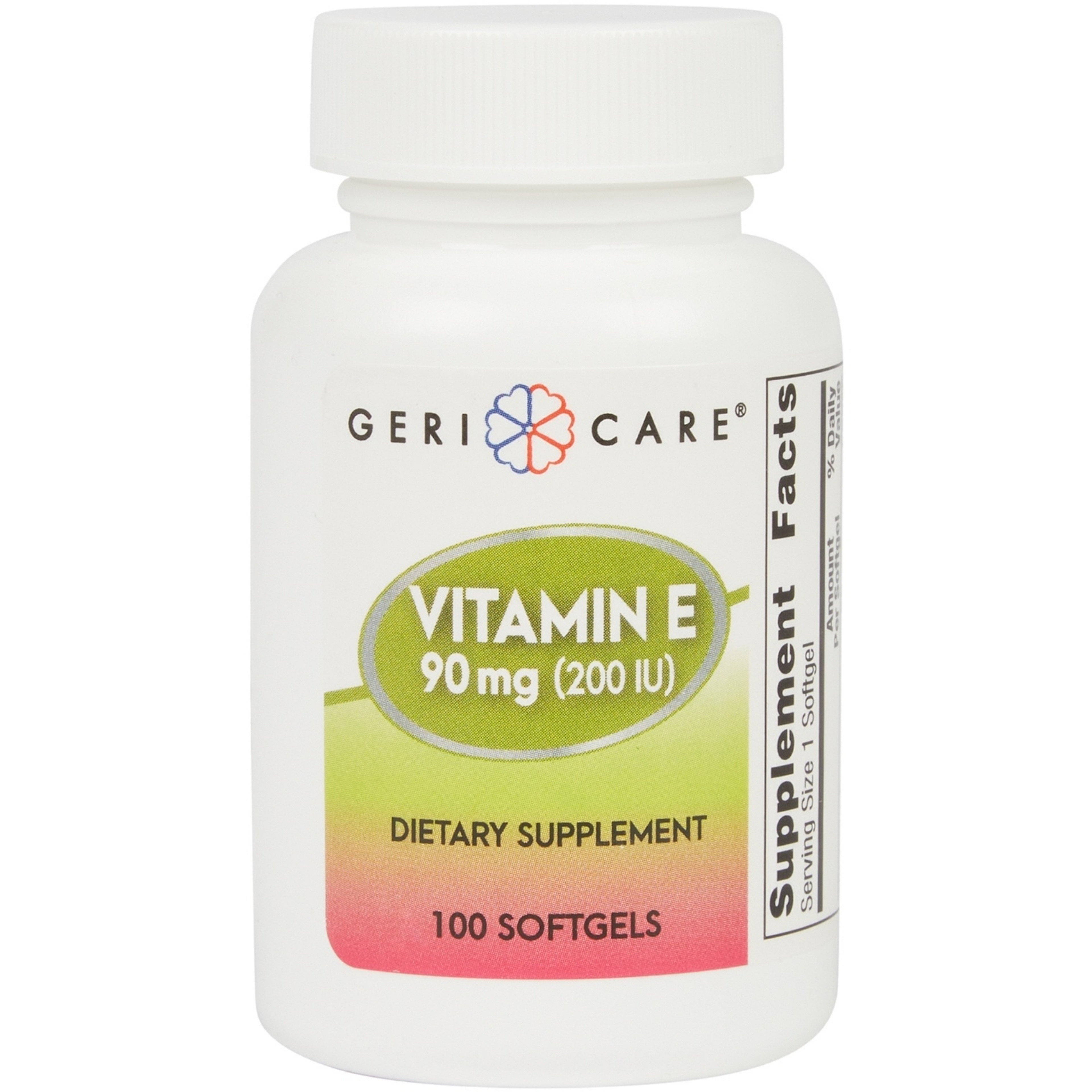Geri-Care Vitamin E Supplement 90 mg