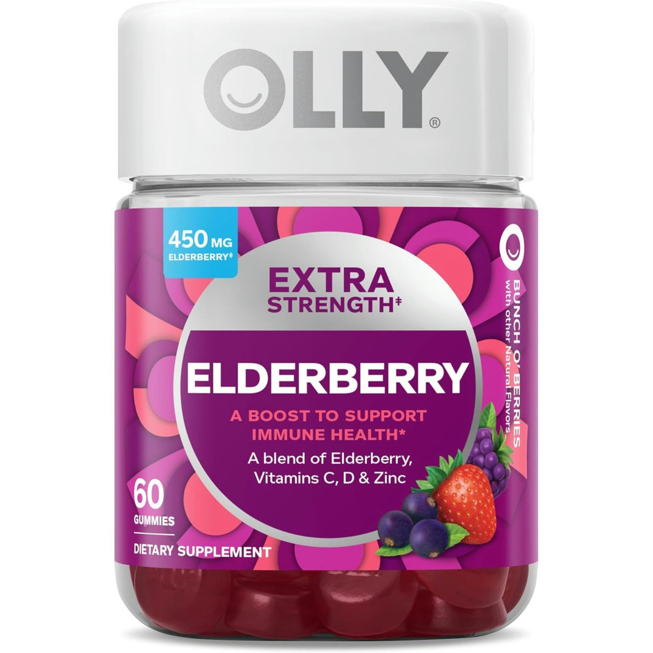 OLLY Elderberry Extra Strength Gummies