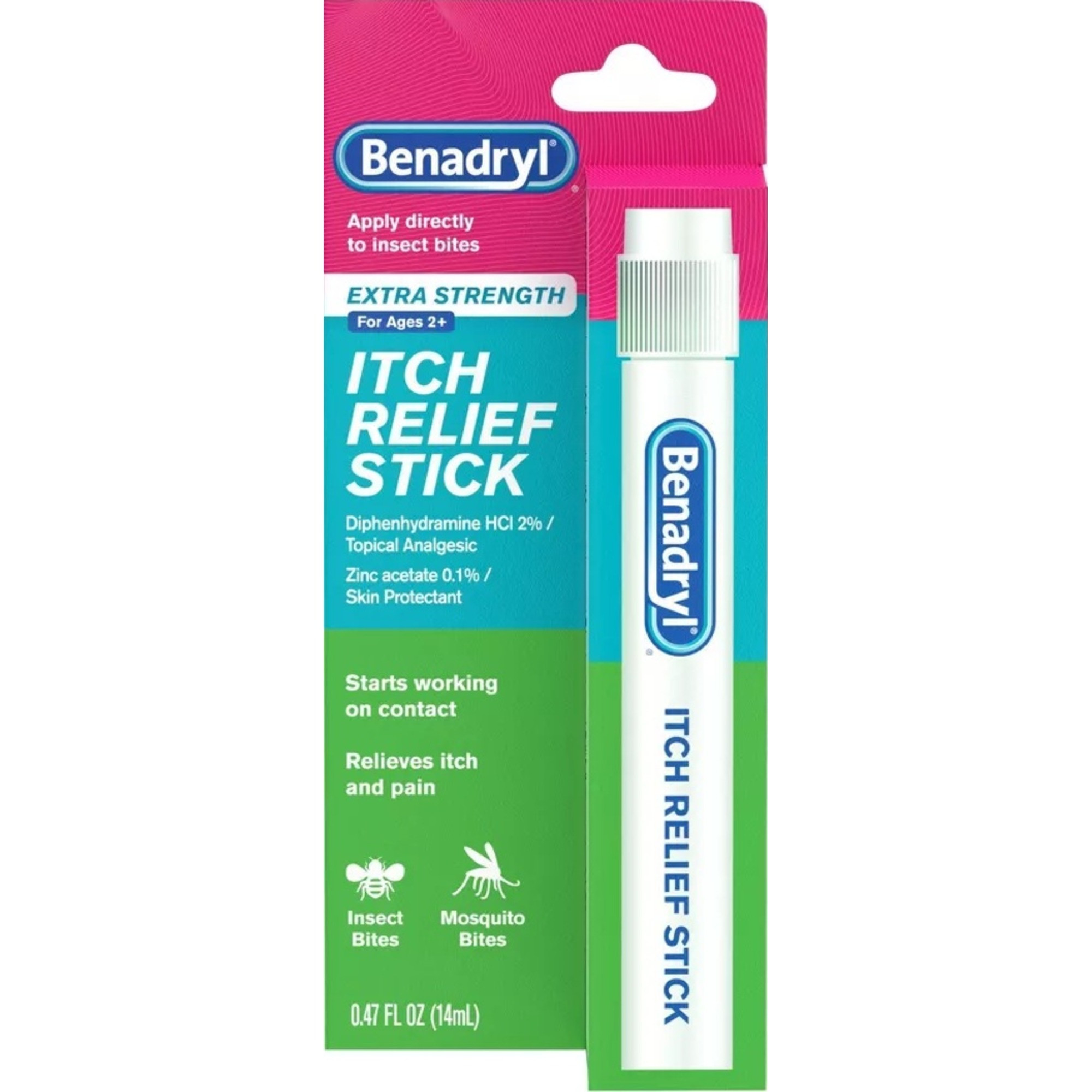 Benadryl Extra Strength Itch Relief Stick
