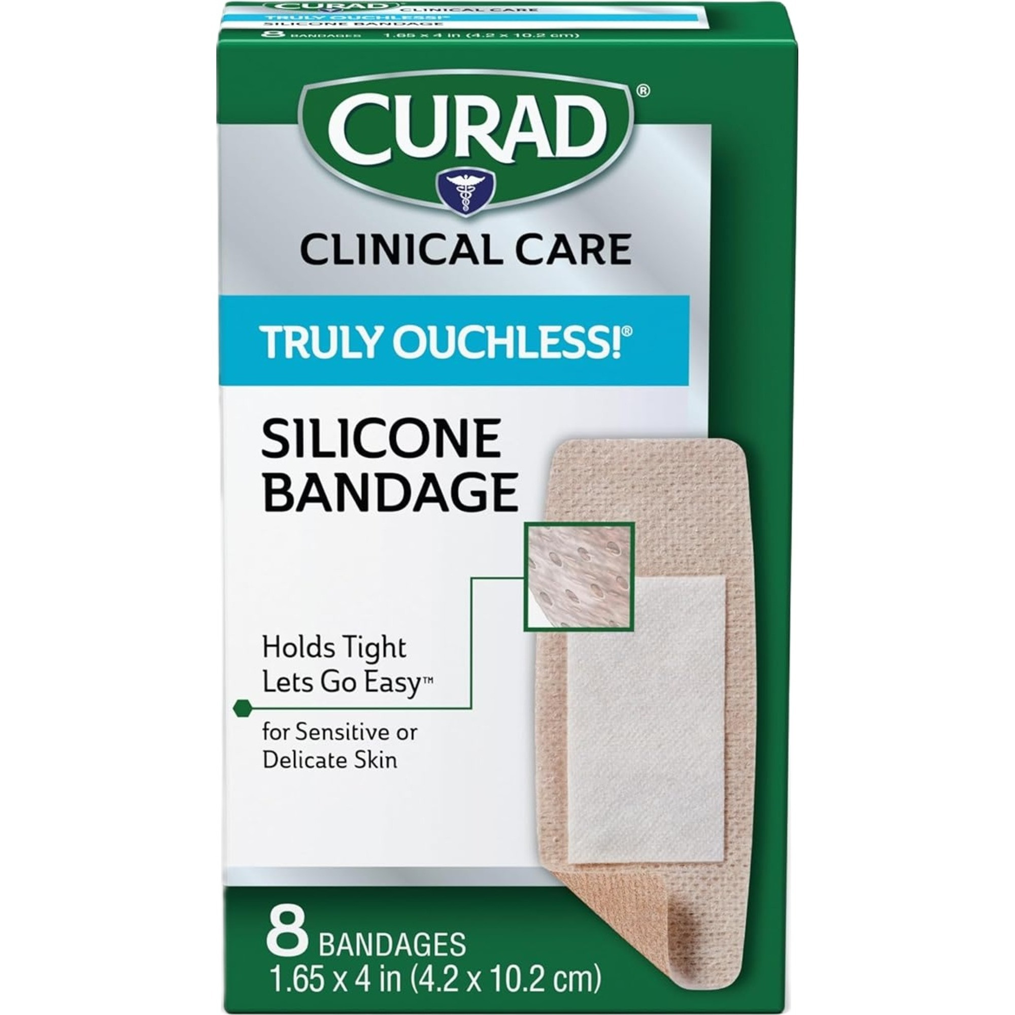 Curad Truly Ouchless Silicone Bandages