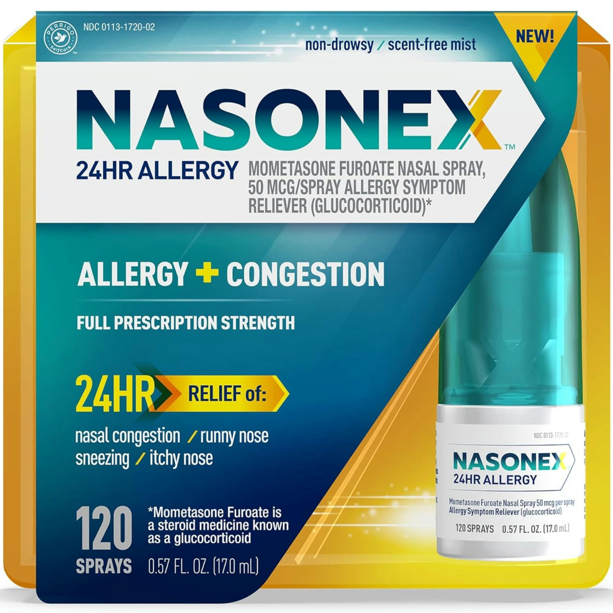 Nasonex 24 HR Allergy Relief Nasal Spray