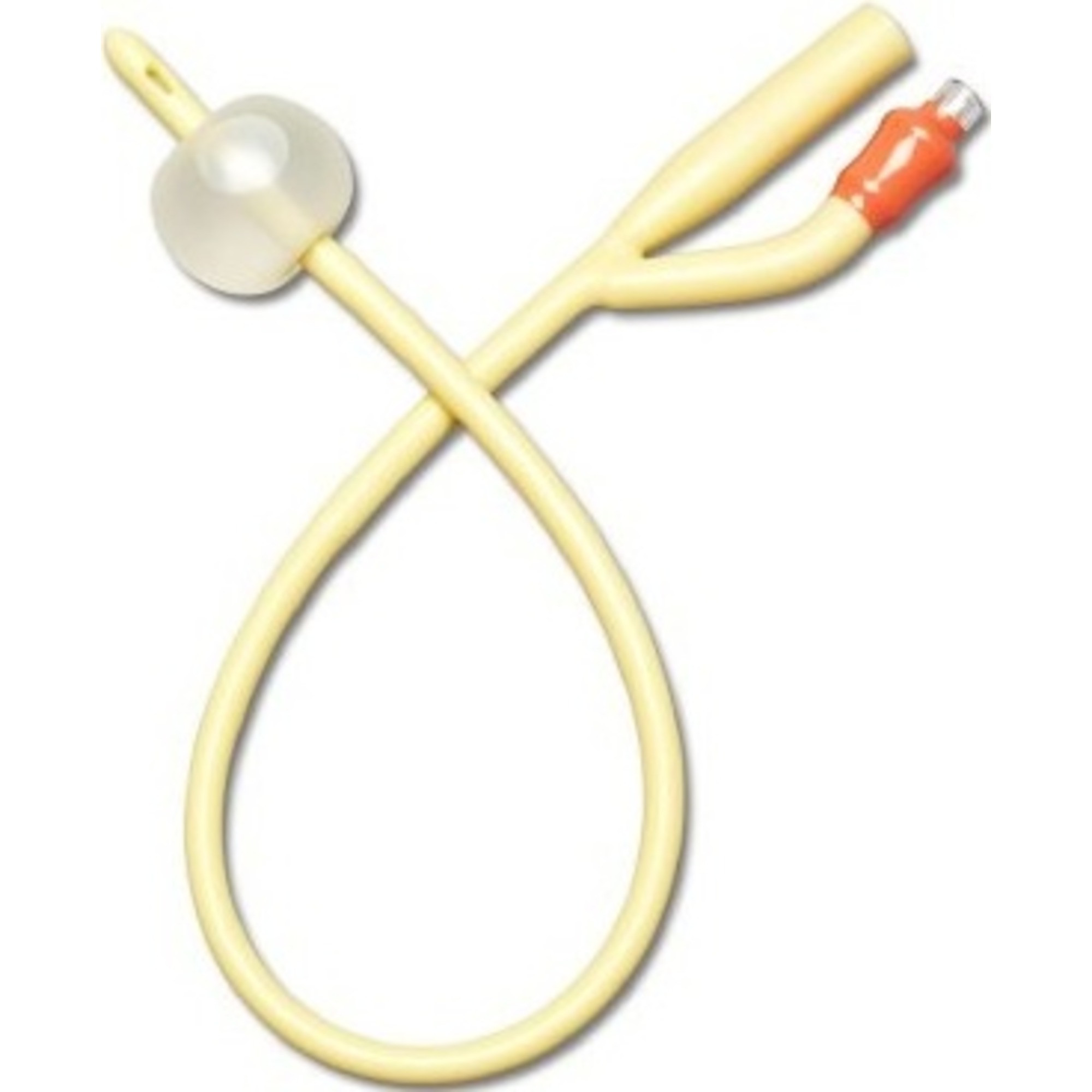 Medline 2-Way Silicone Coated Foley Catheter, Standard Tip, 10 cc