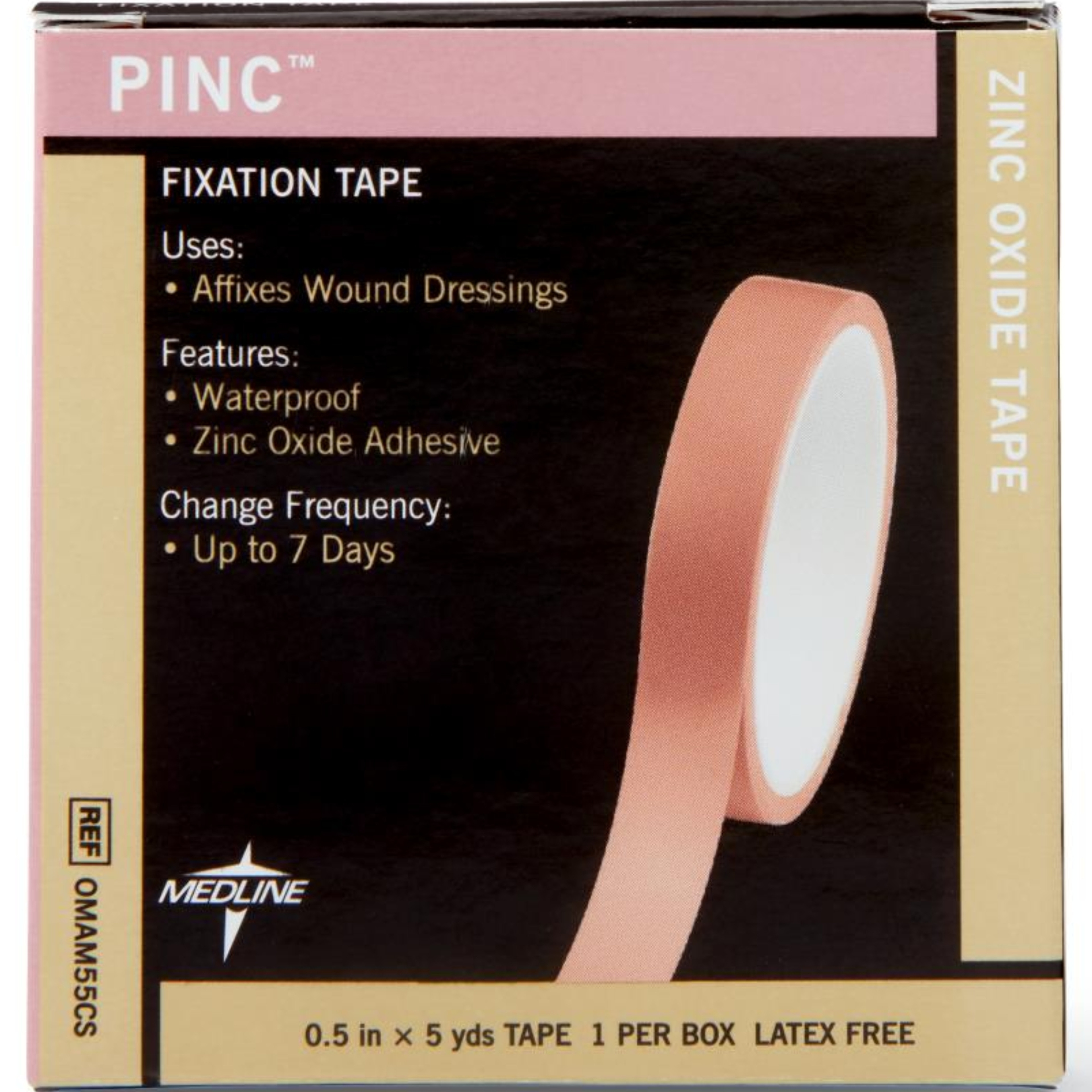 Medline Pinc Zinc Oxide Fixation Tape