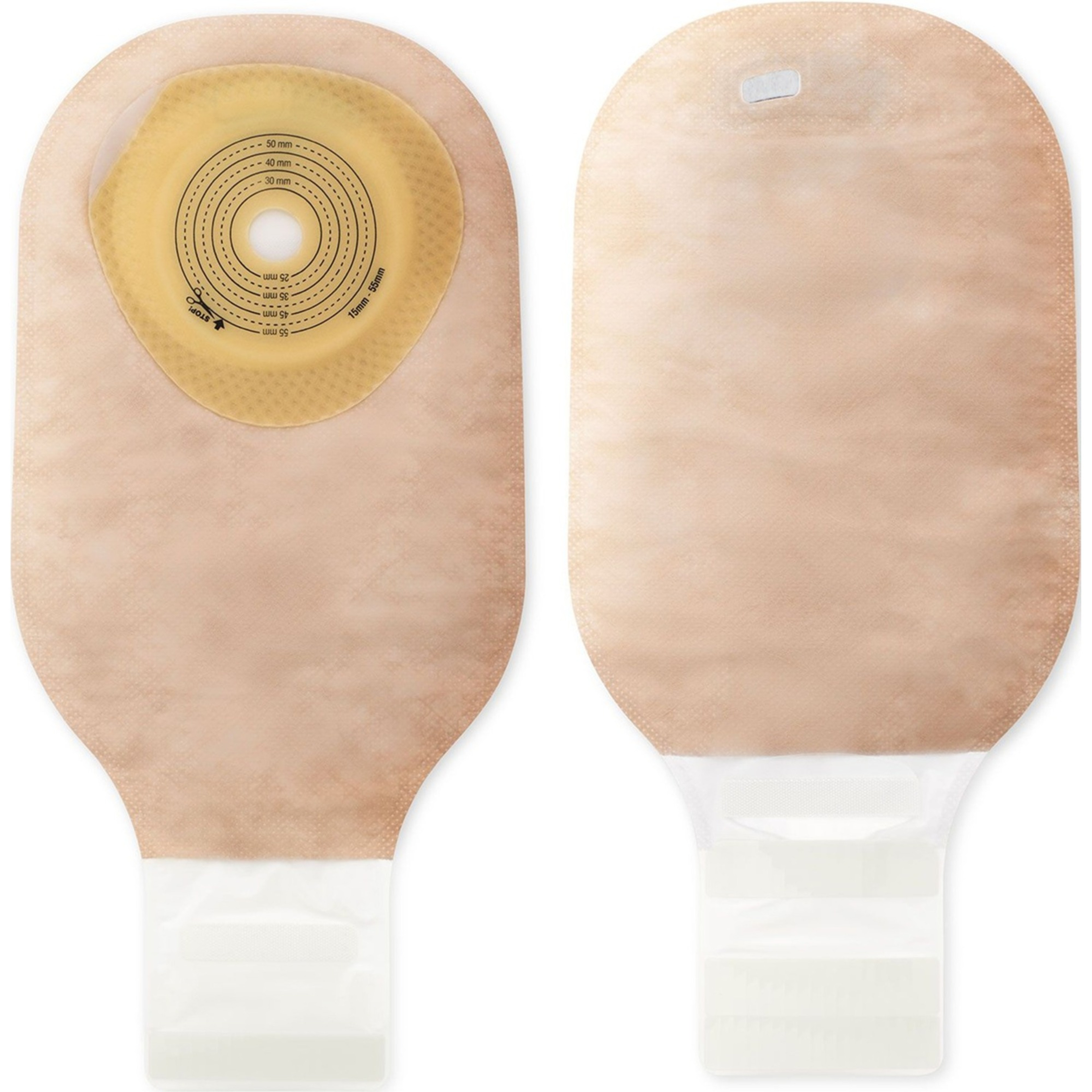 Hollister Premier One Piece Drainable Ostomy Pouch, Lock 'n Roll Closure