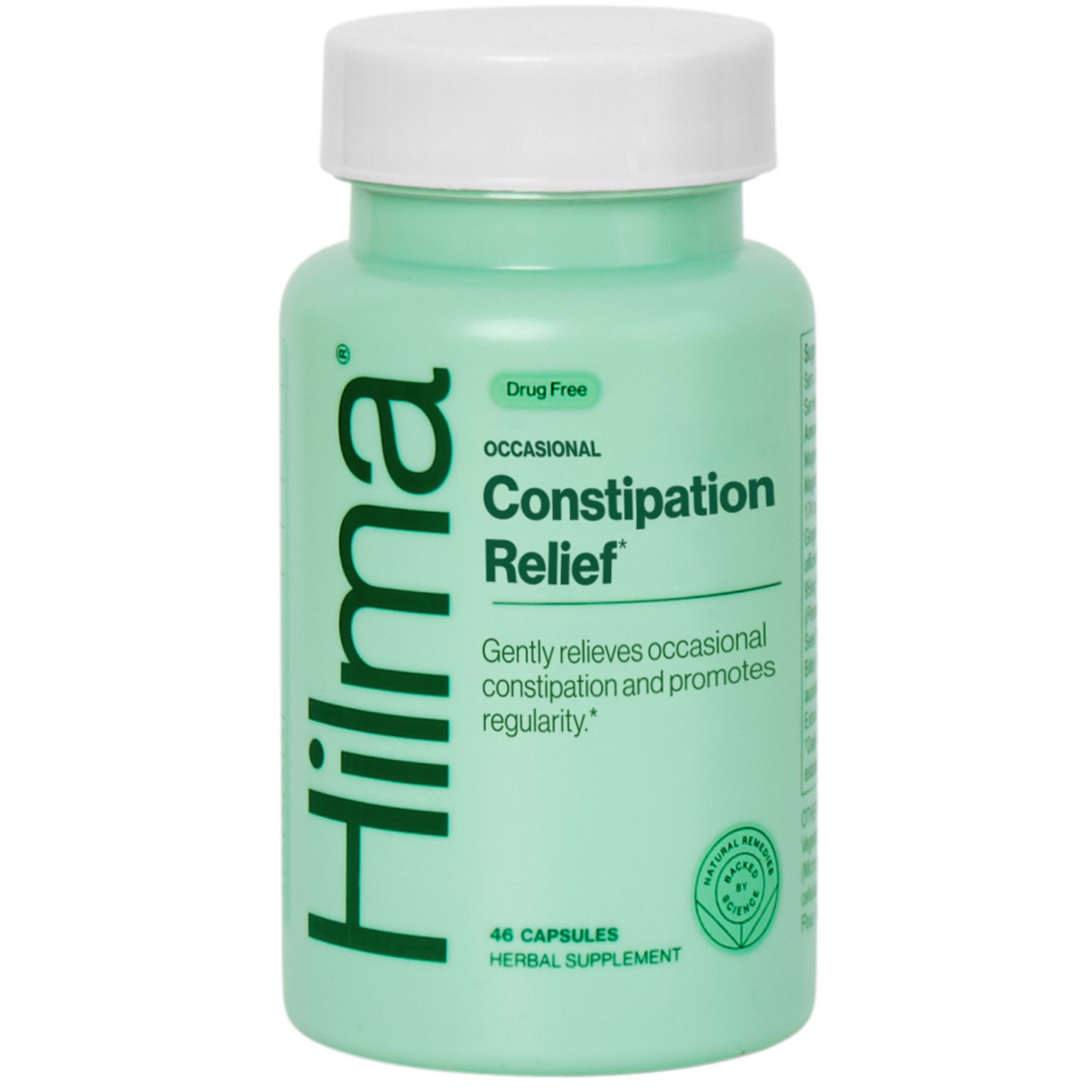 Hilma Occasional Constipation Relief Herbal Supplement