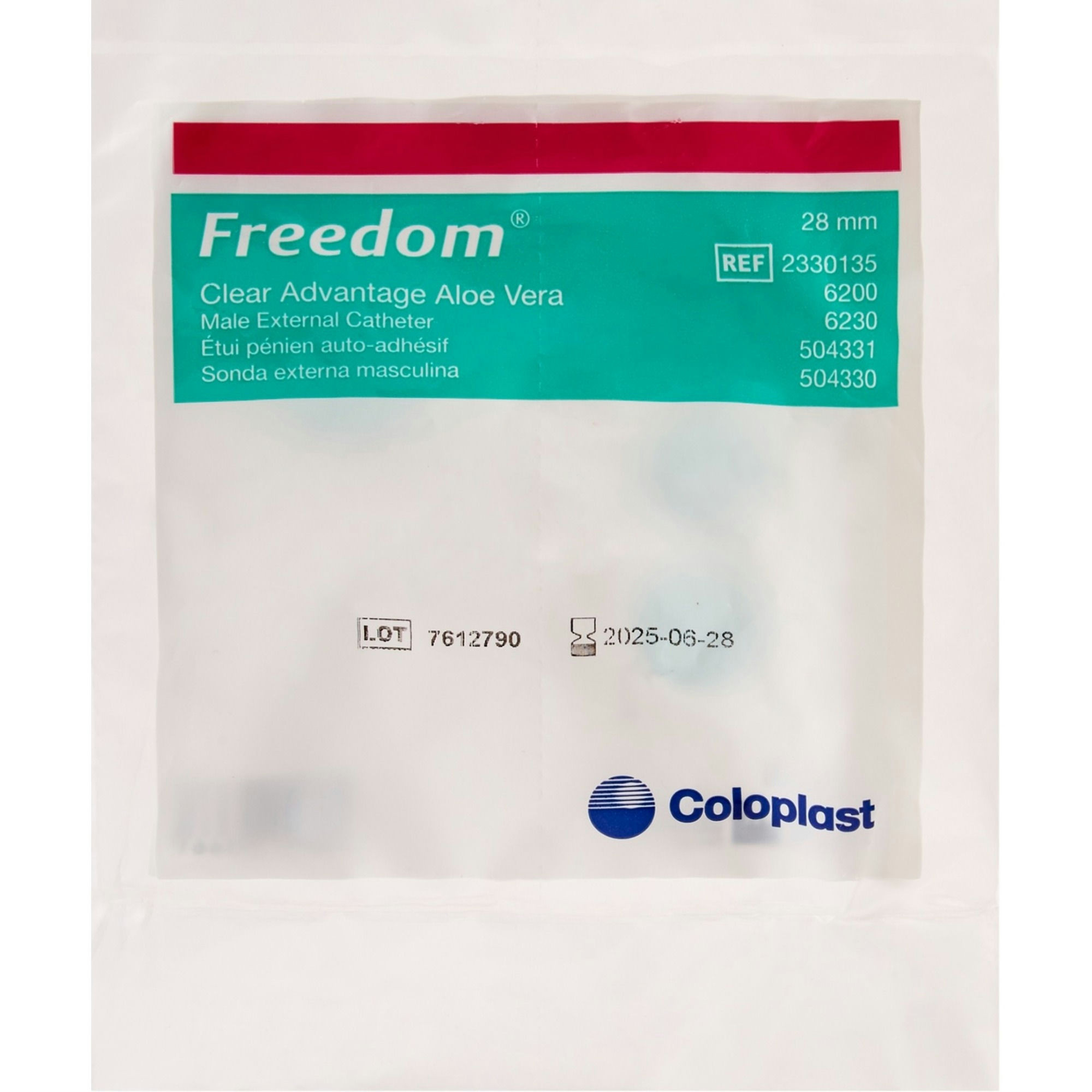 Coloplast Freedom Clear Advantage Male External Catheter