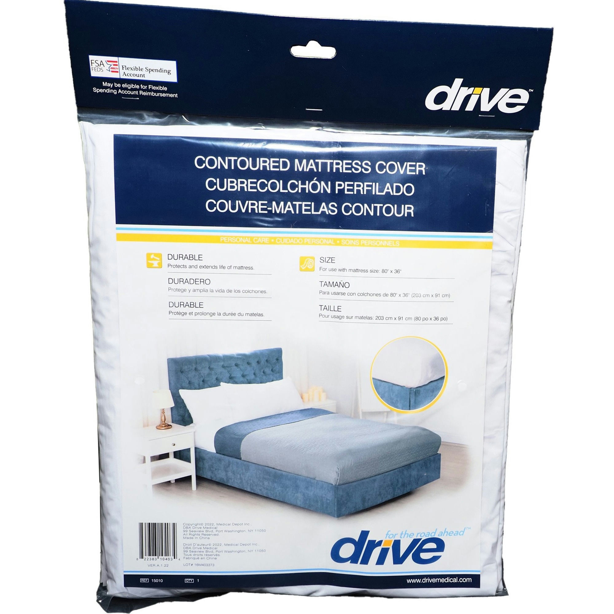 Drive Vinyl Mattress Cover For Twin Size Mattresses
