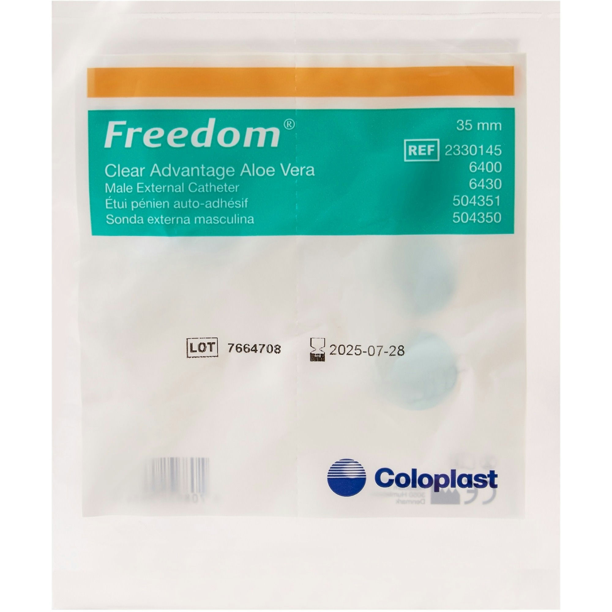 Coloplast Freedom Clear Advantage Male External Catheter