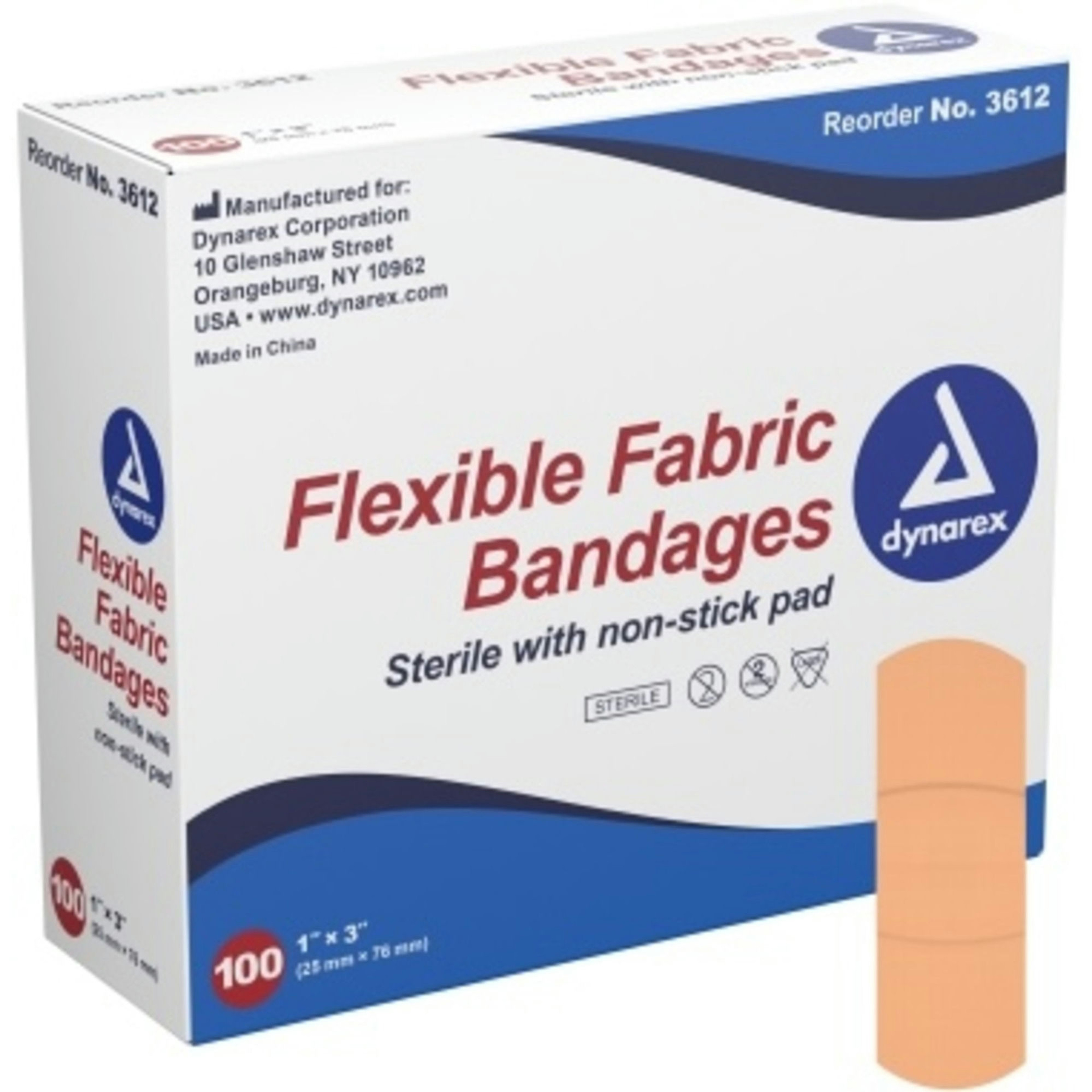 Dynarex Adhesive Strip Bandages
