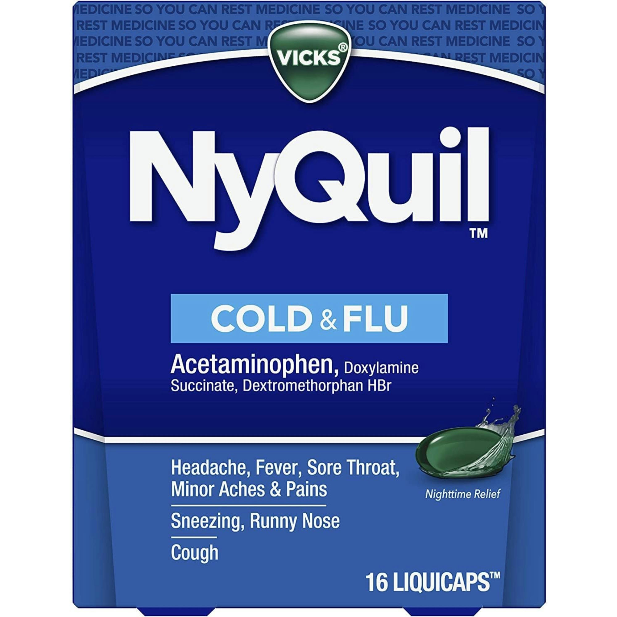 Vicks NyQuil Cold and Flu Reliever