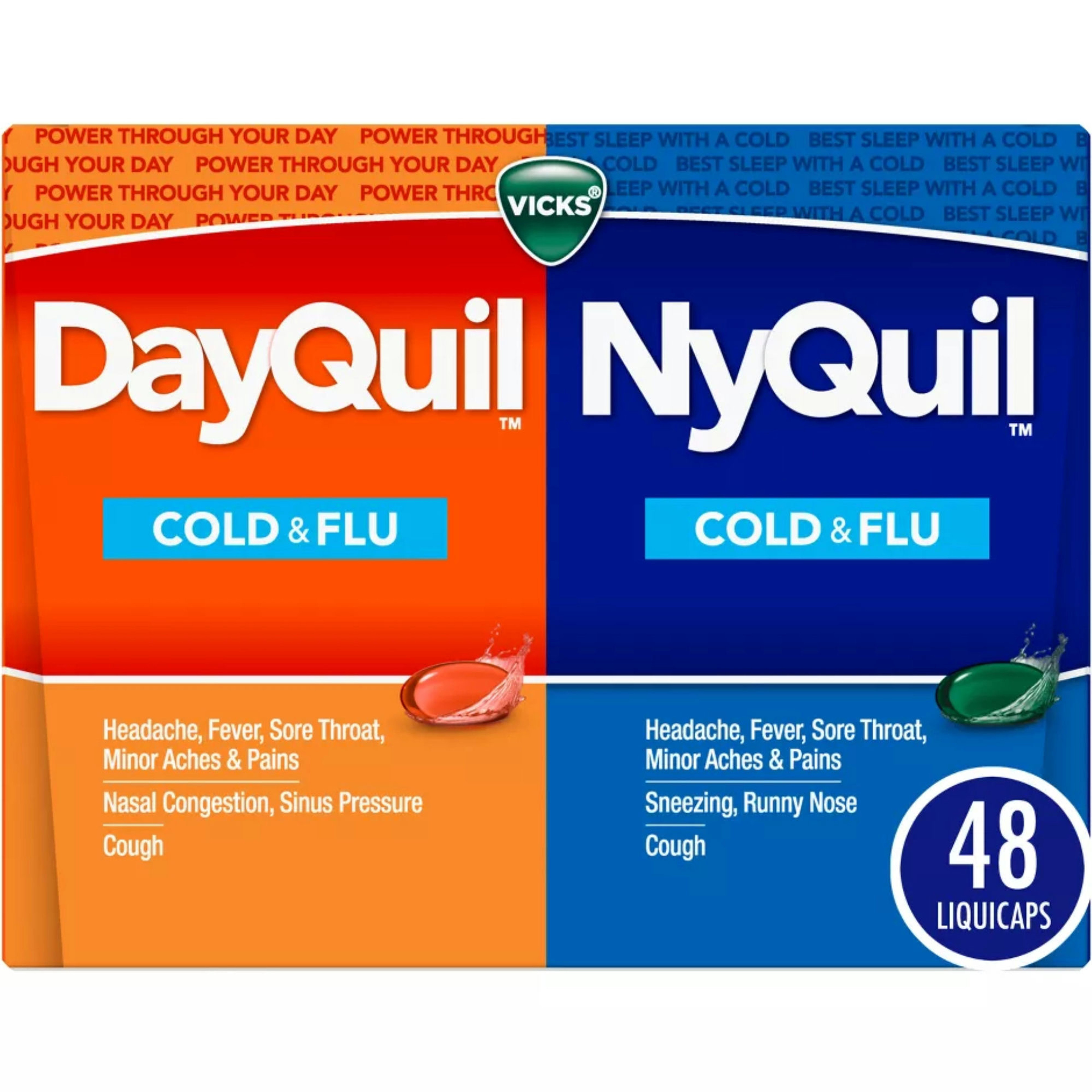 DayQuil & NyQuil Cold & Flu Relief LiquiCaps