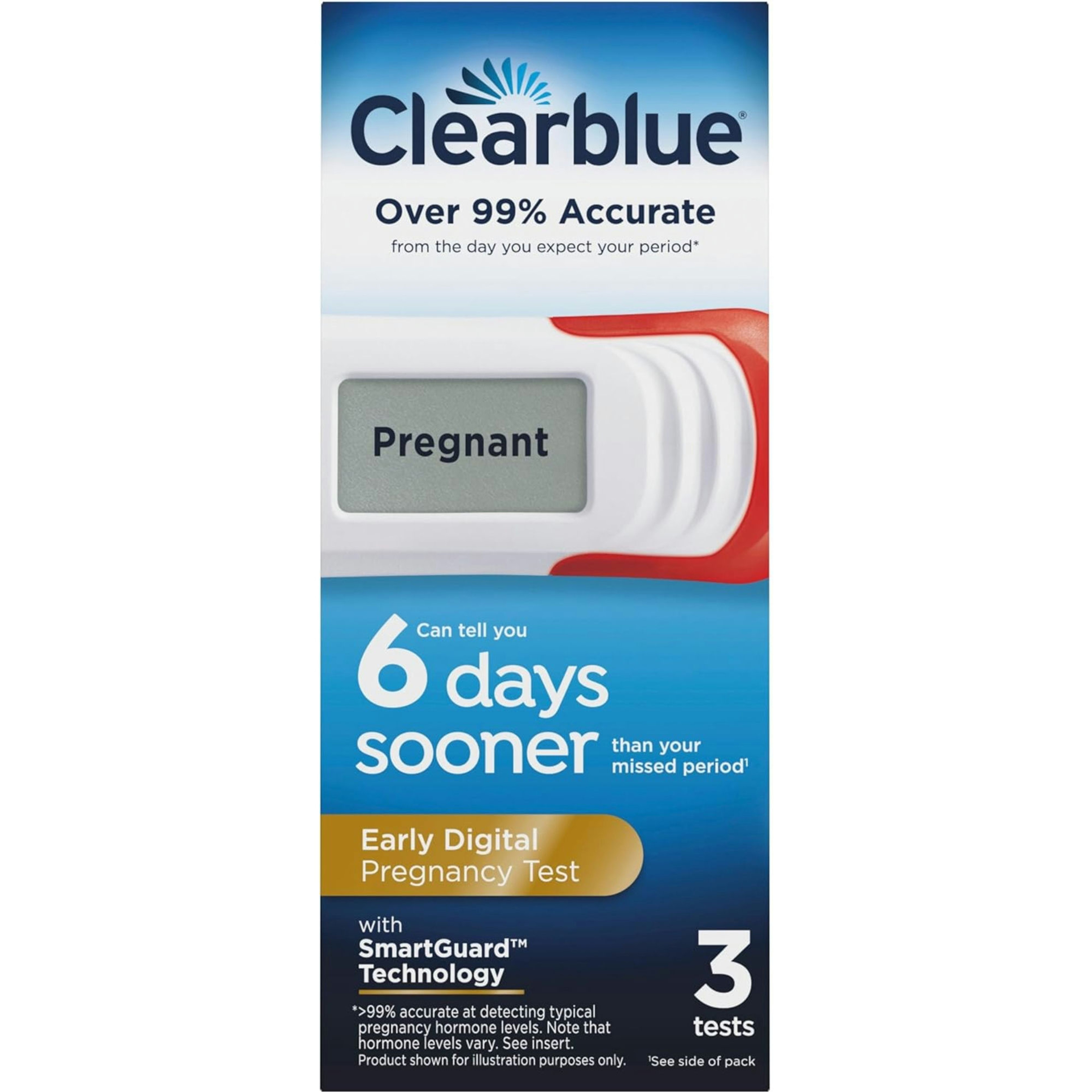 Clearblue Early Digital Pregnancy Test