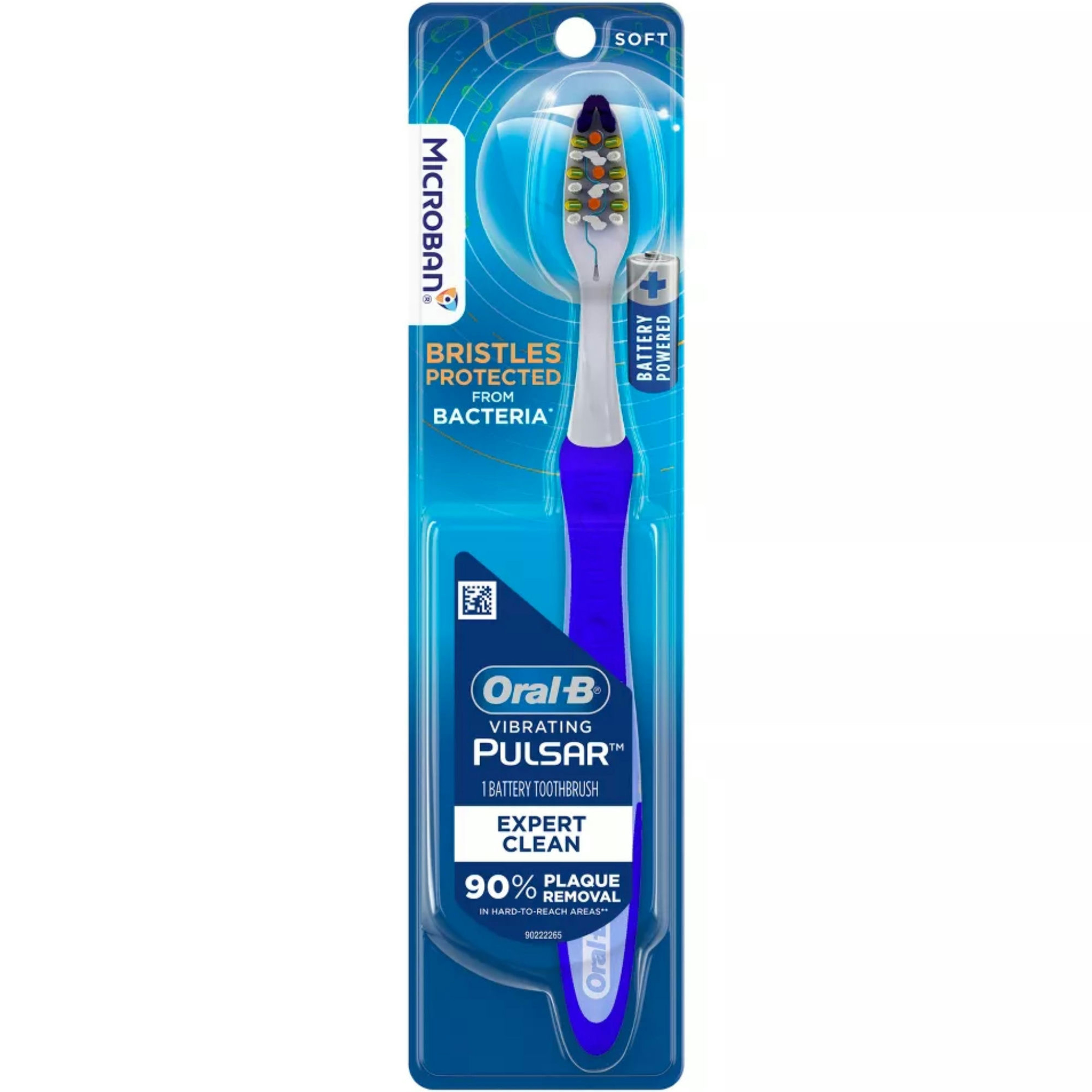 Oral-B Pulsar Expert Clean Battery Powered Toothbrush, Soft