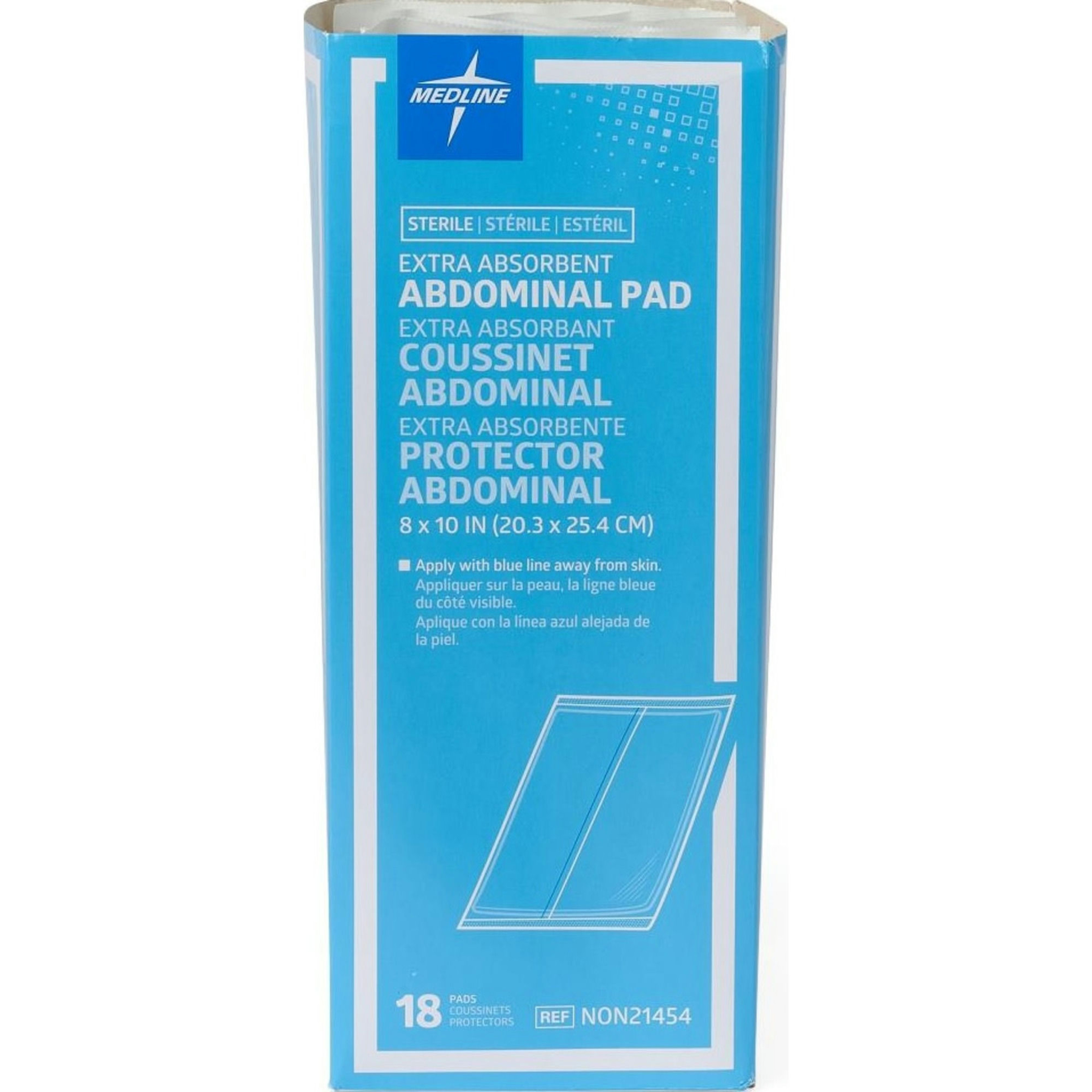 Medline Essentials Sterile Abdominal Pads