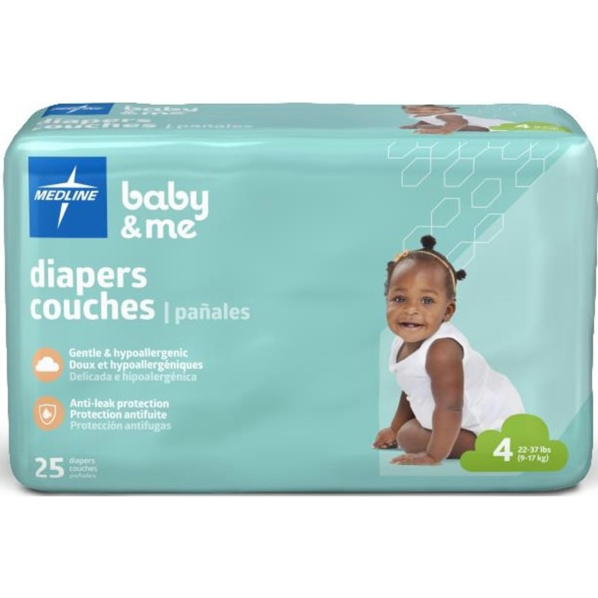 Medline Baby & Me Disposable Diapers