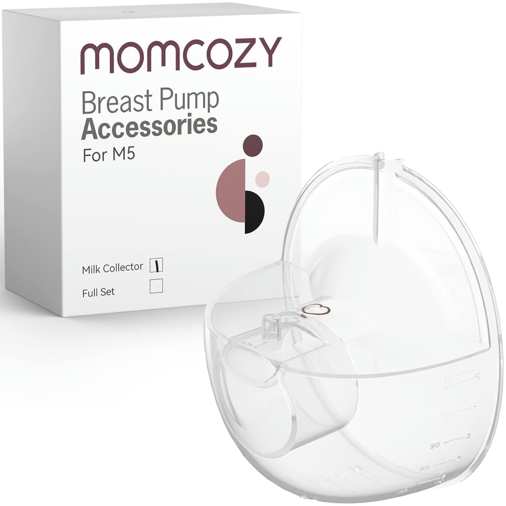 Momcozy Breast Milk Collection Container Cup For M5 Wearable Breast Pump