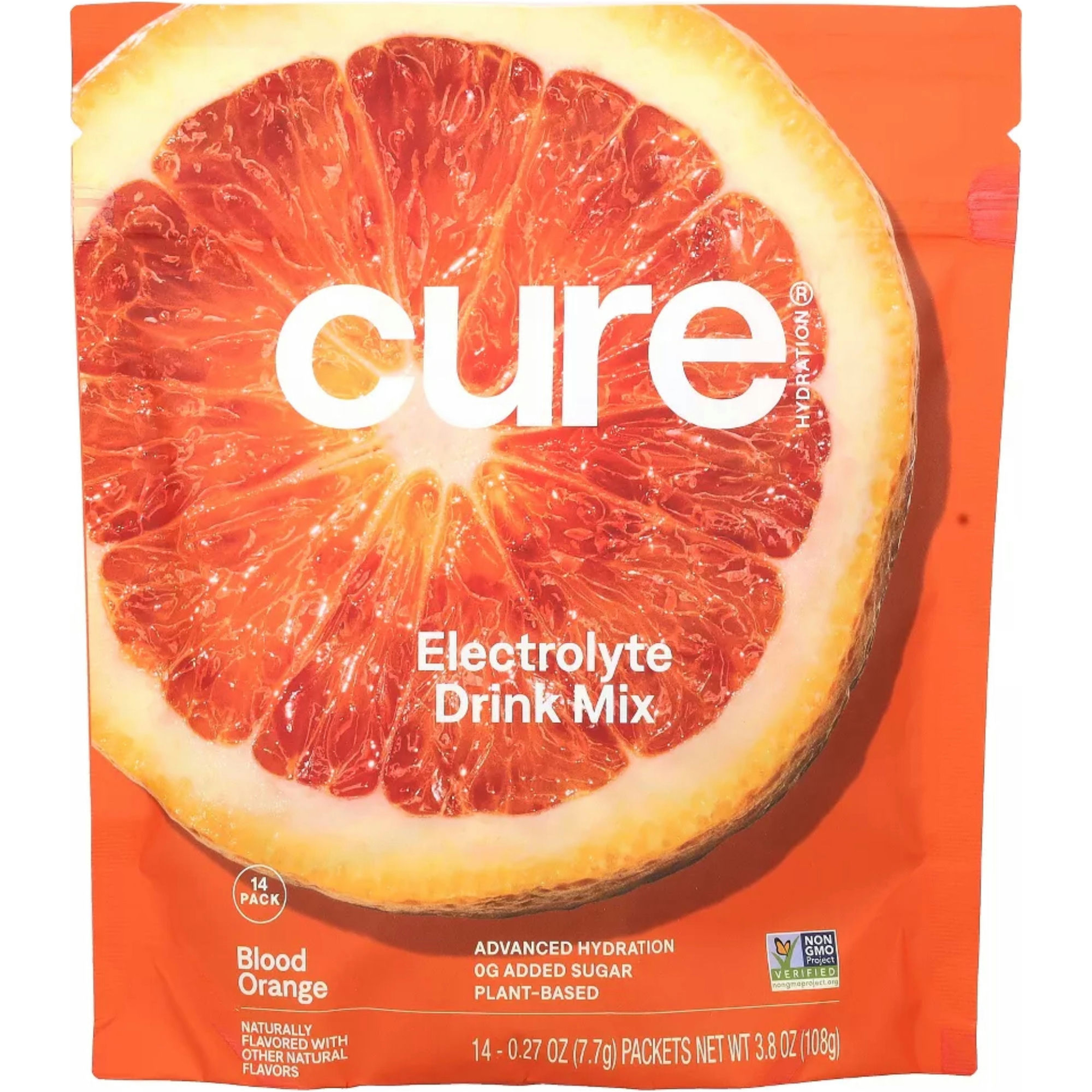 Cure Hydration Electrolyte Drink Mix, Blood Orange