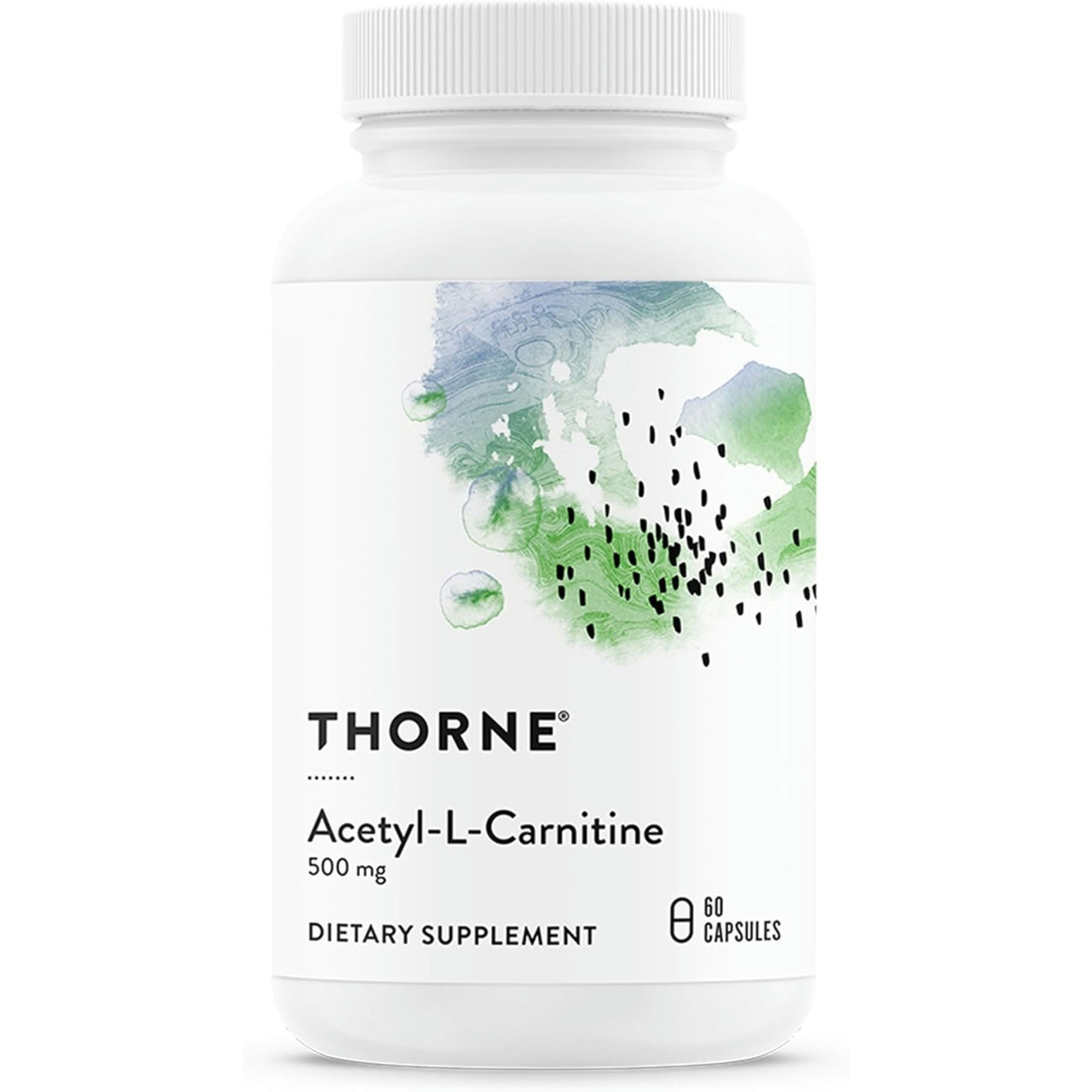 Thorne Acetyl-L-Carnitine Dietary Supplement, 500 mg