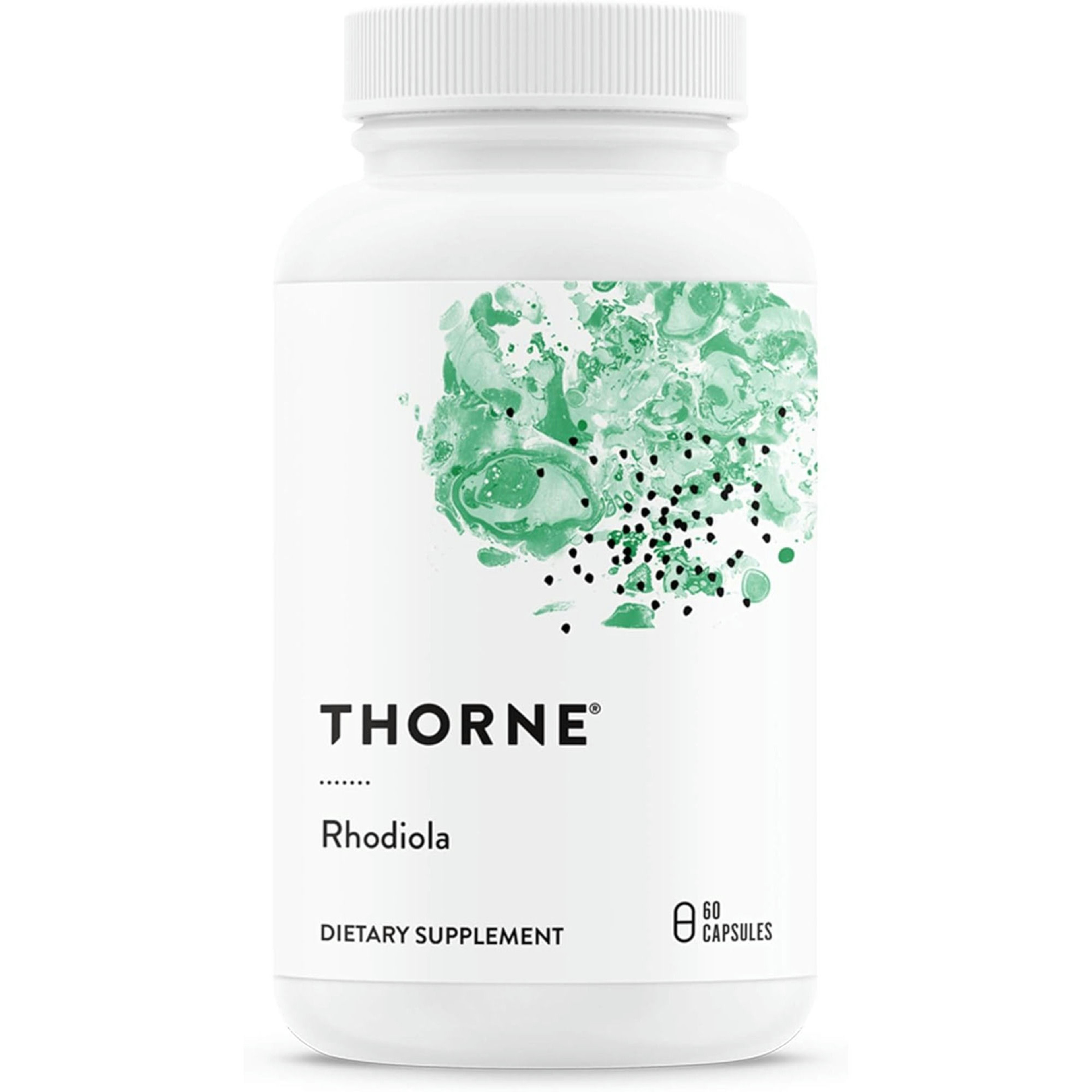 Thorne Rhodiola Dietary Supplement, 100 mg