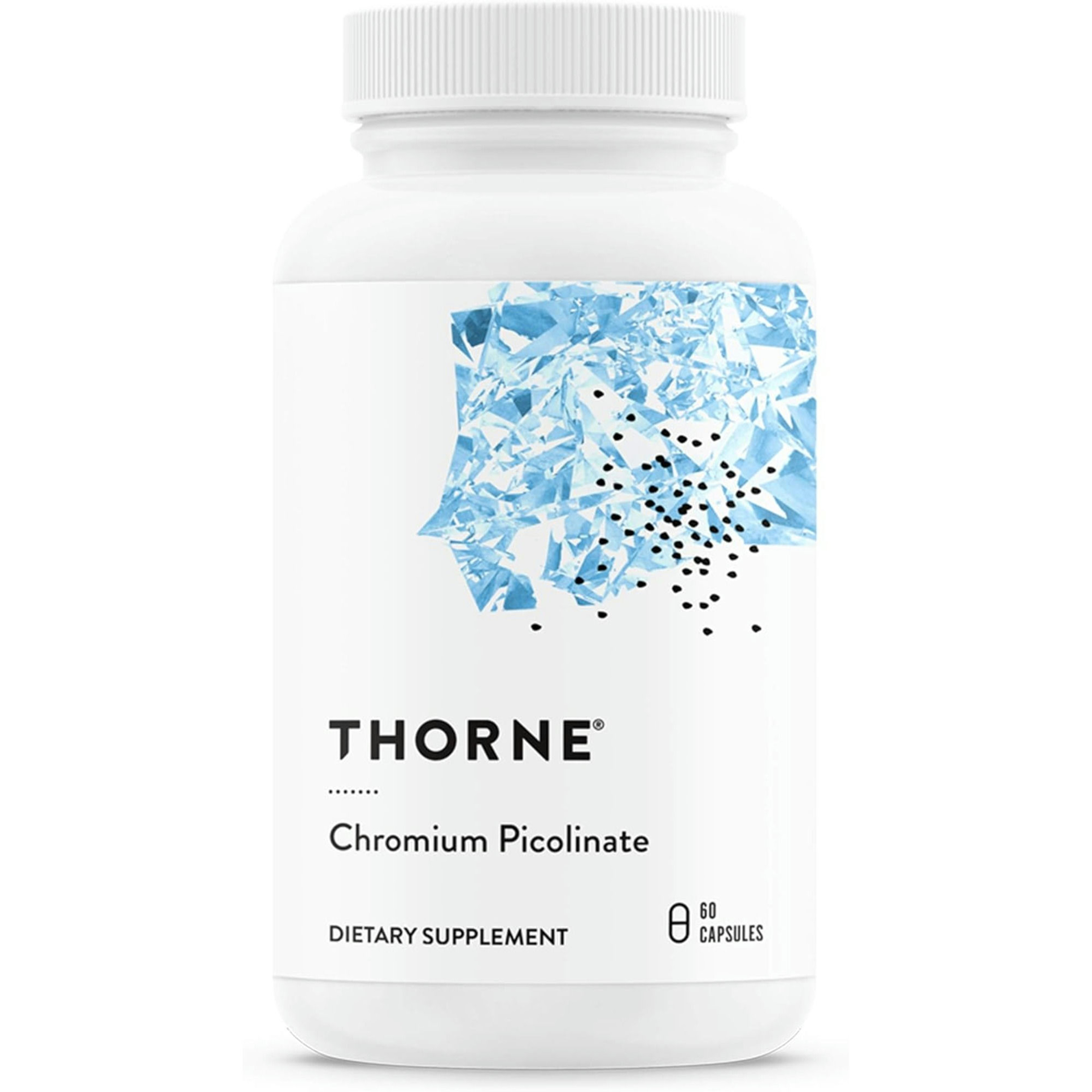 Thorne Chromium Picolinate Dietary Supplement, 500 mcg