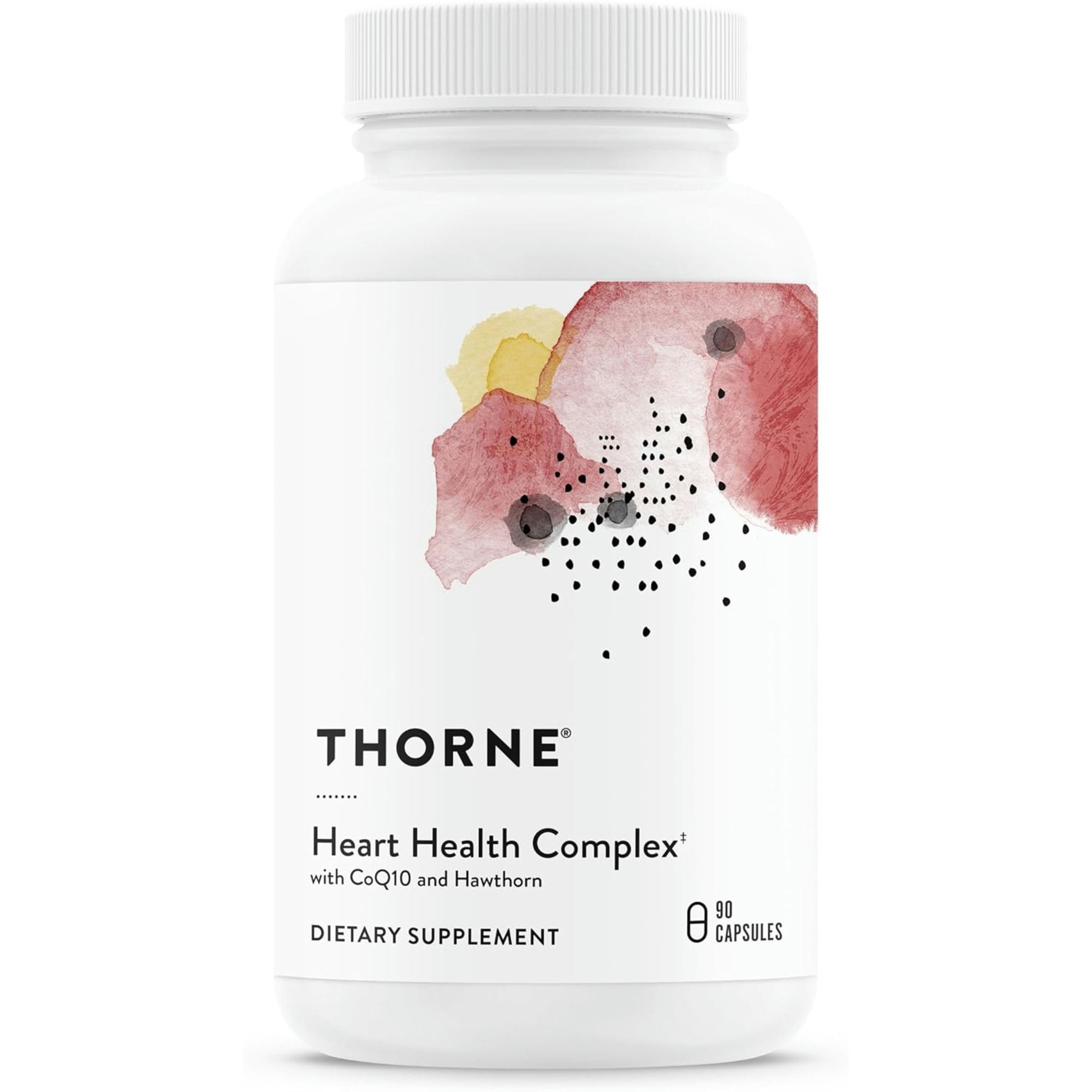Thorne Heart Health Complex with CoQ10 and Hawthorn Dietary Supplement