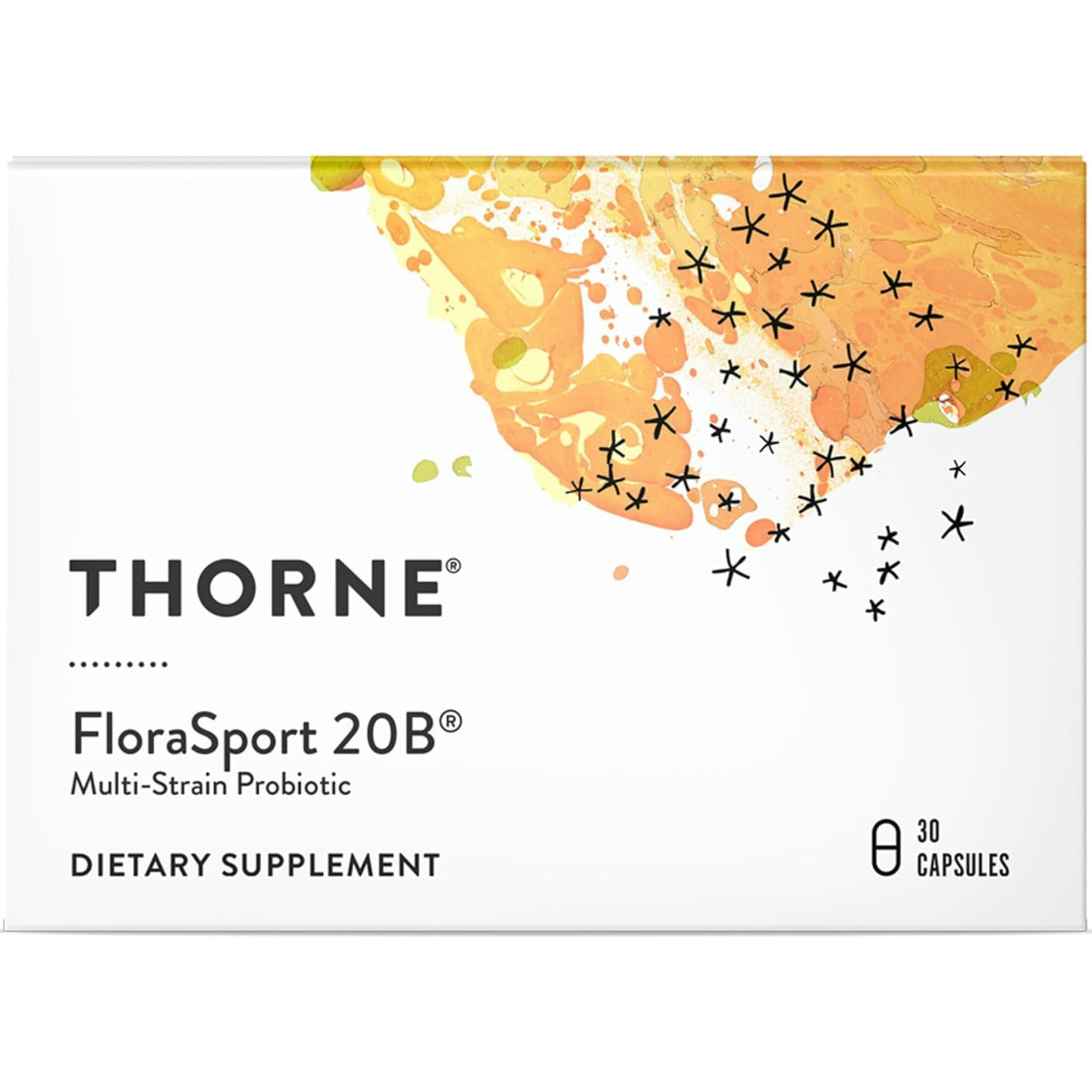 Thorne FloraSport 20B Multi-Strain Probiotic Dietary Supplement