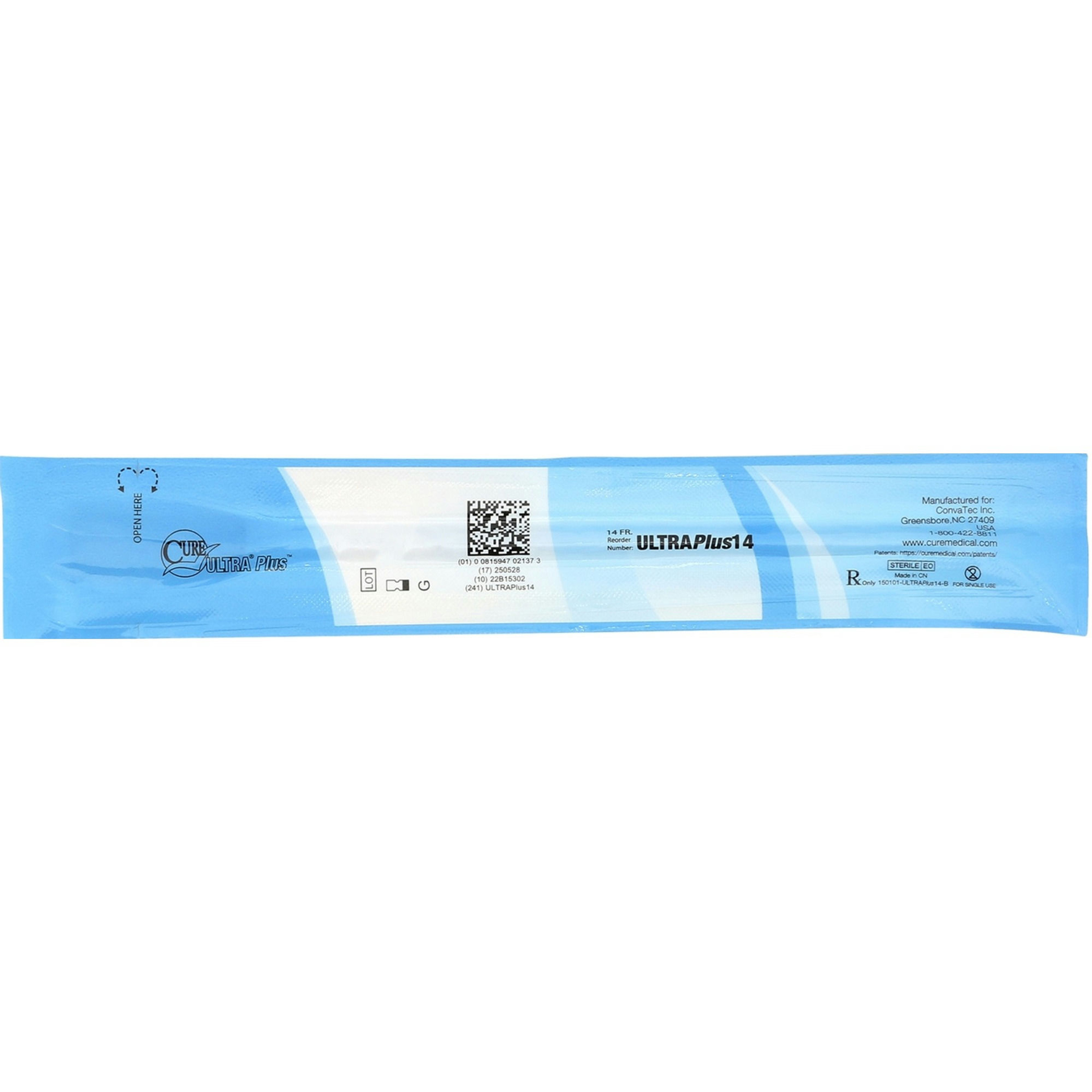 Cure UltraPlus Straight Tip Female Catheter