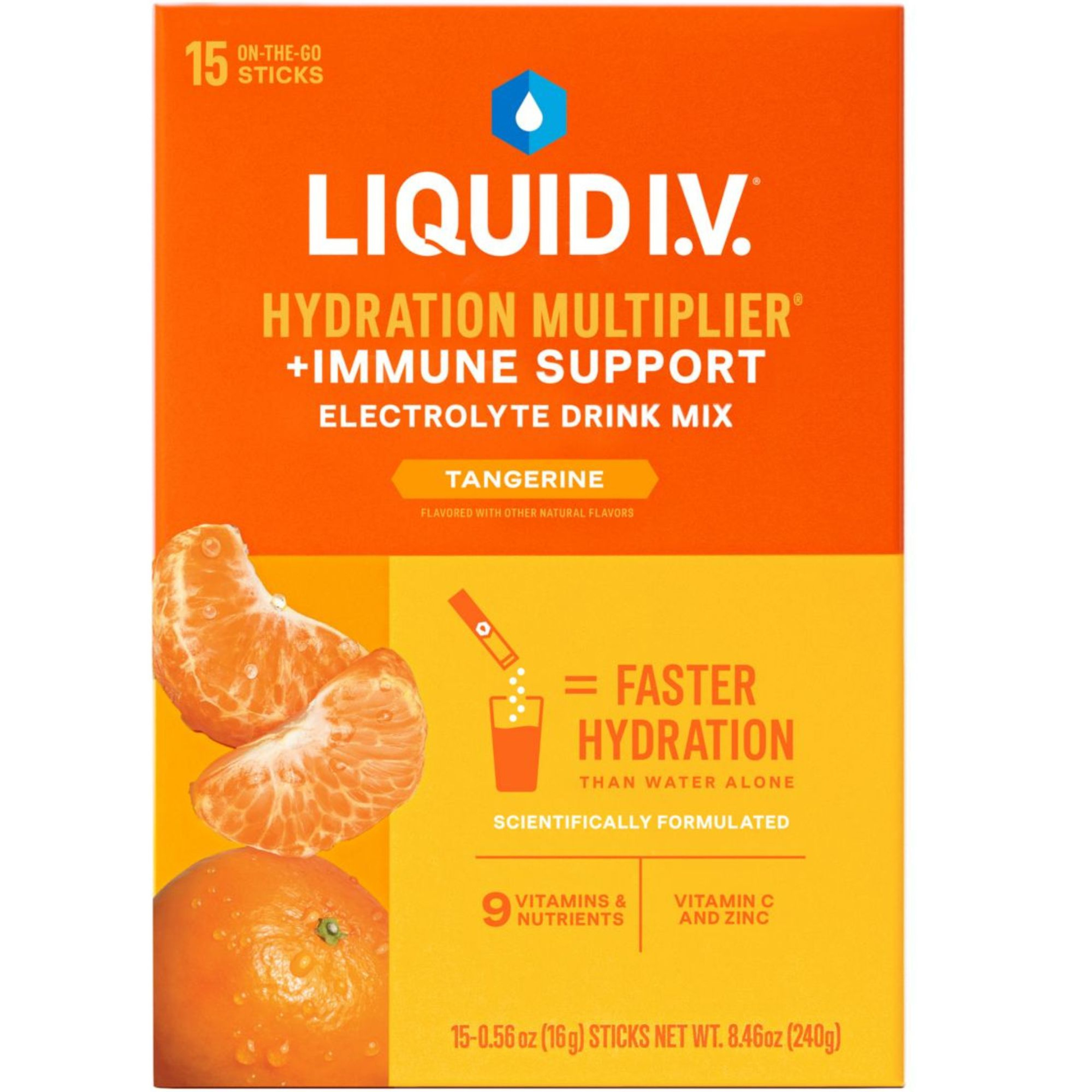 Liquid I.V. Hydration Multiplier + Immune Support Drink Mix