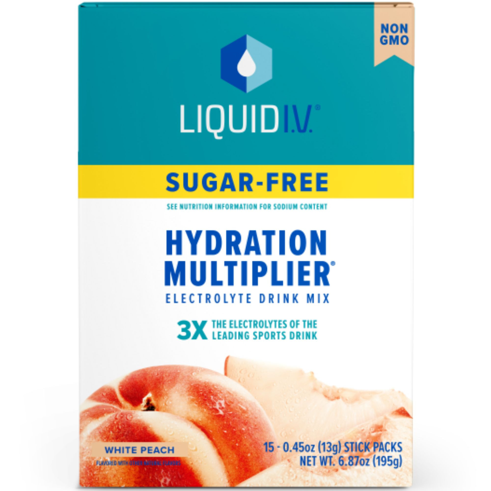 Liquid I.V. Sugar-Free Hydration Multiplier Electrolyte Drink Mix