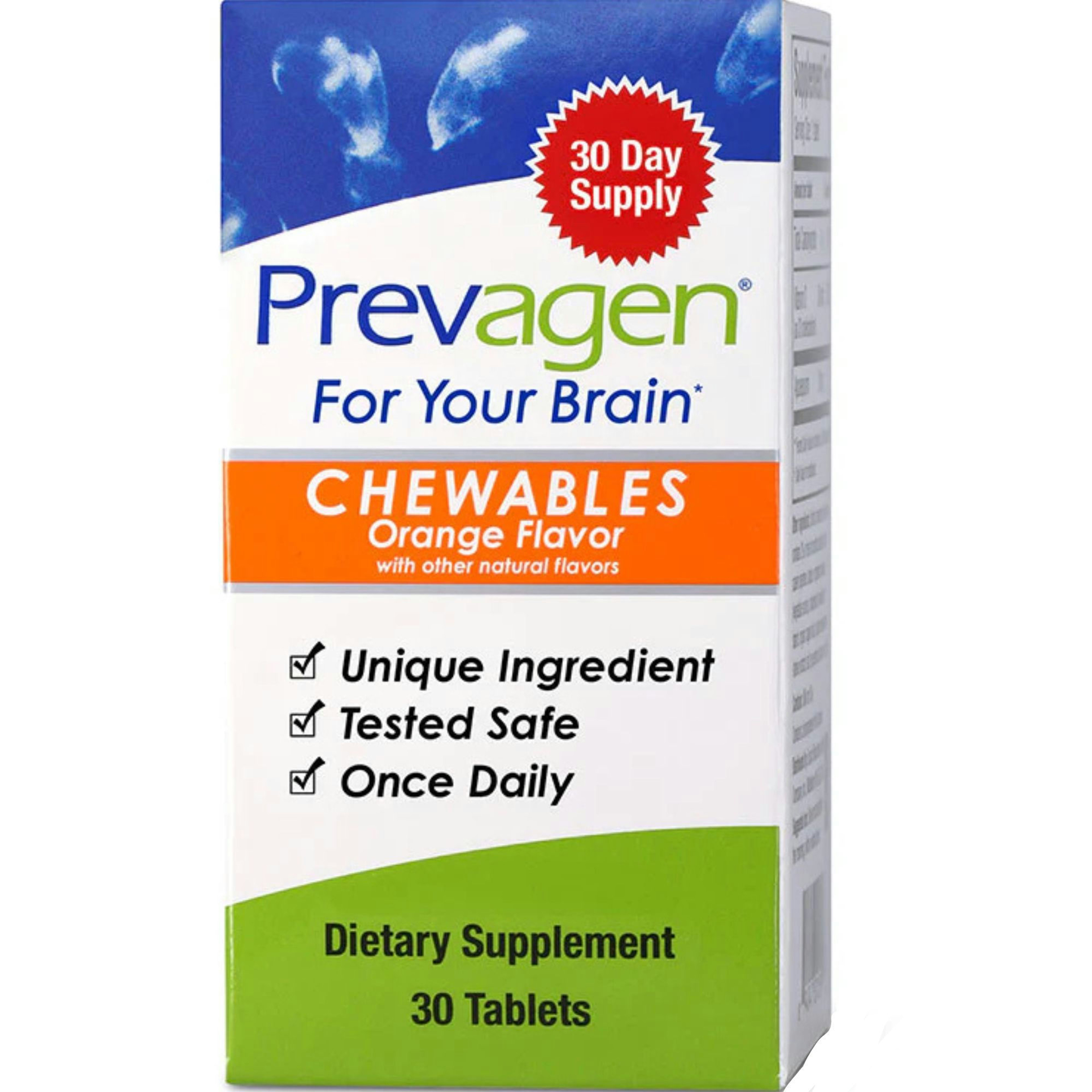 Prevagen Brain Health Chewables Supplement, Regular Strength