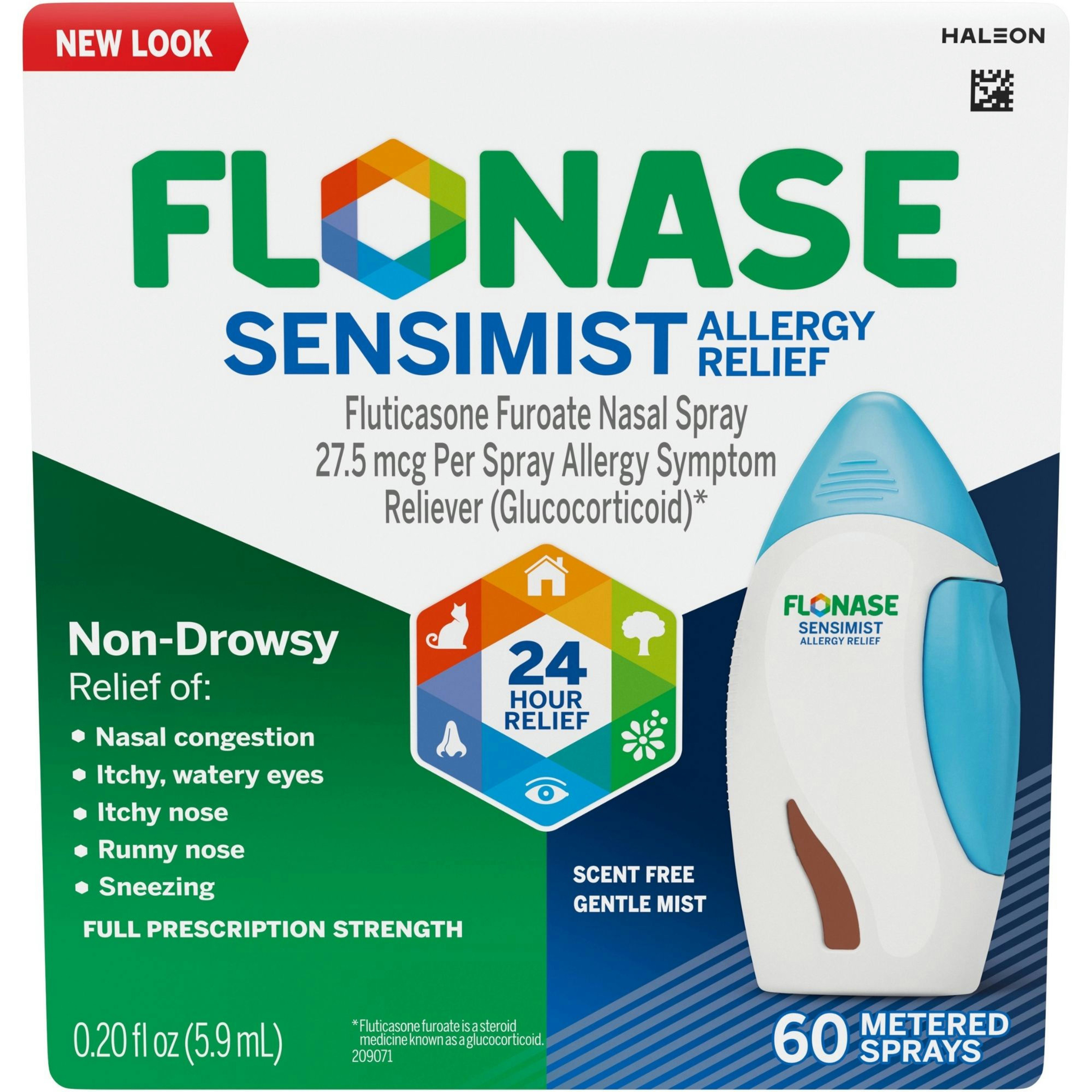 Flonase Sensimist 24 Hour Allergy Relief Nasal Spray