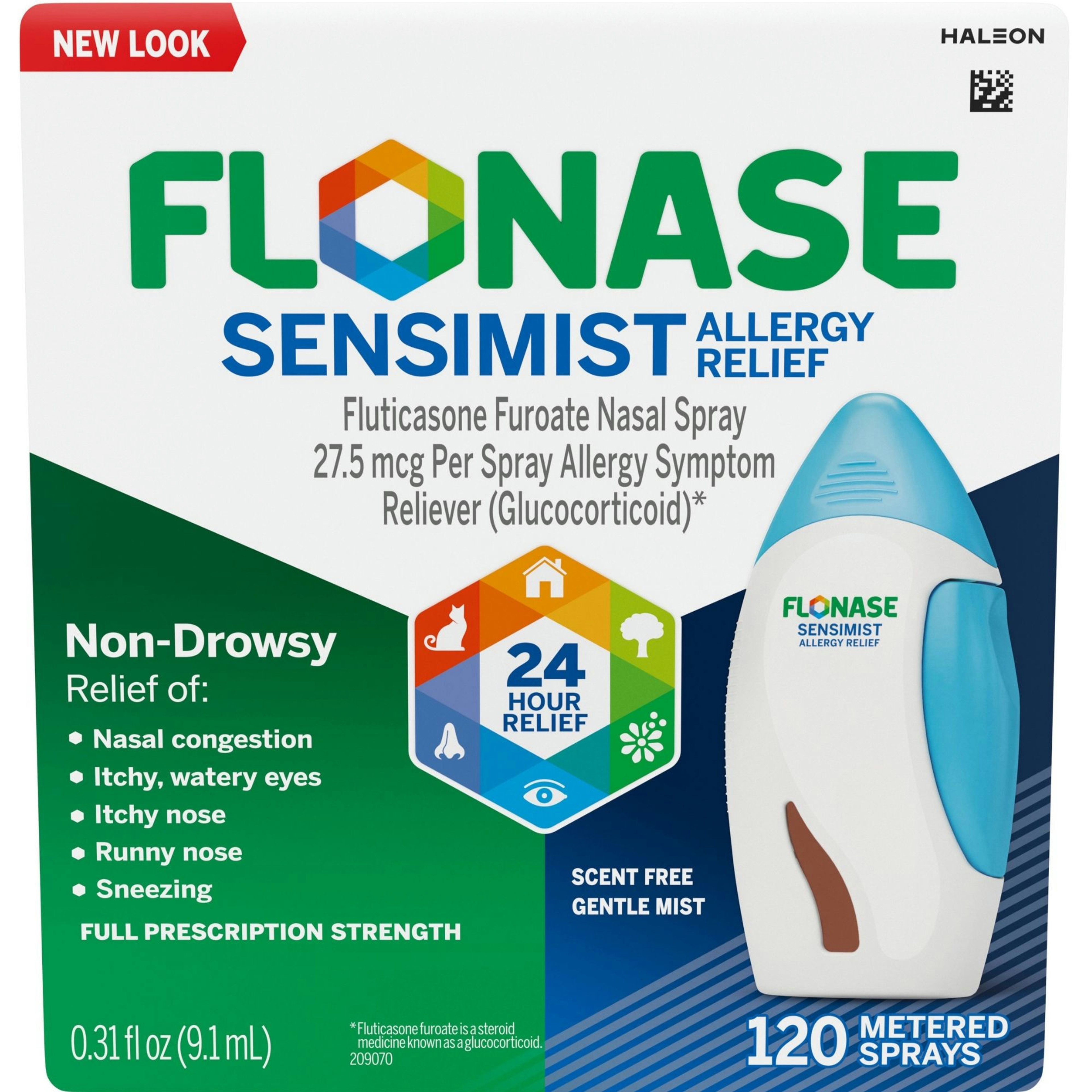 Flonase Sensimist 24 Hour Allergy Relief Nasal Spray