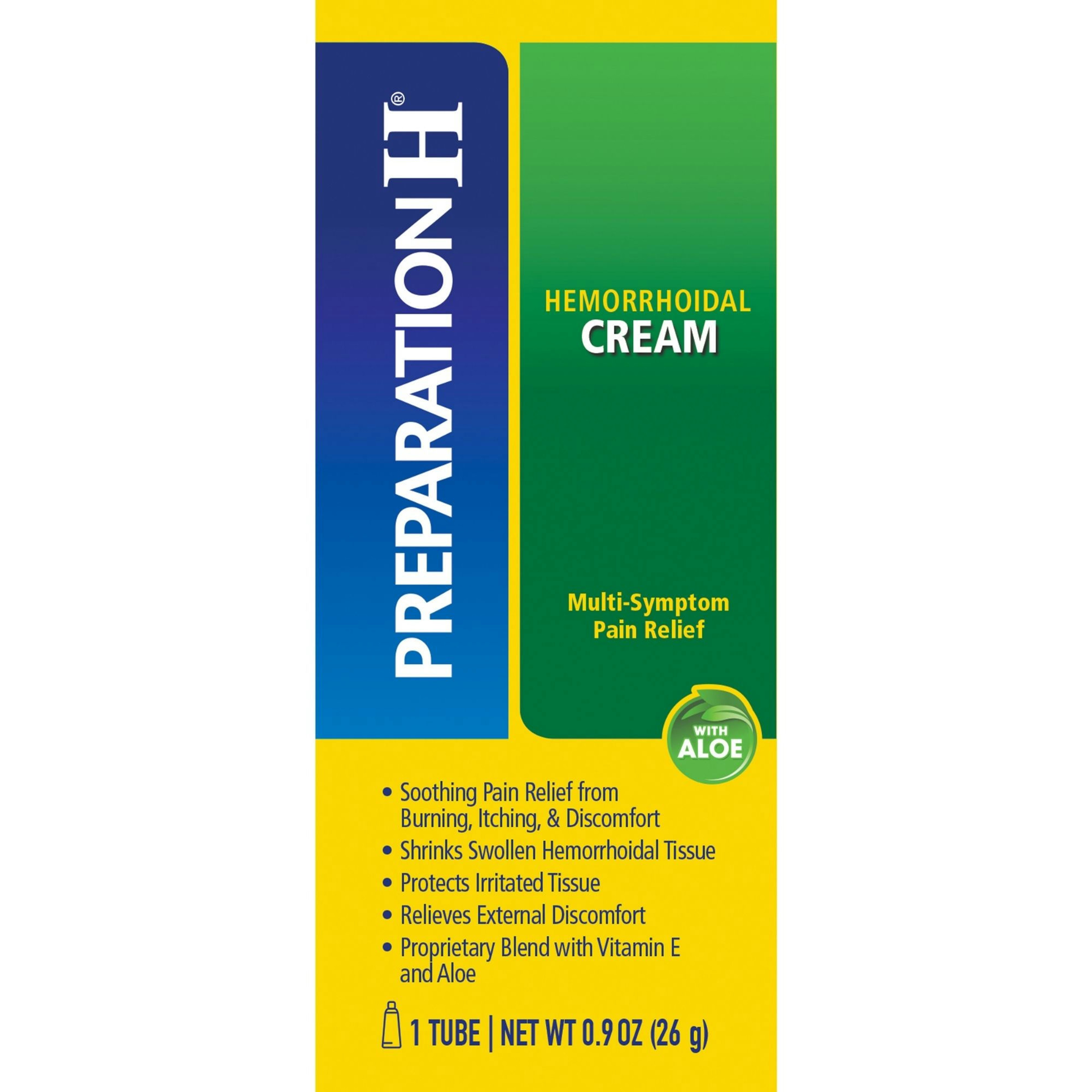 Preparation H Maximum Strength Hemorrhoidial Cream With Aloe