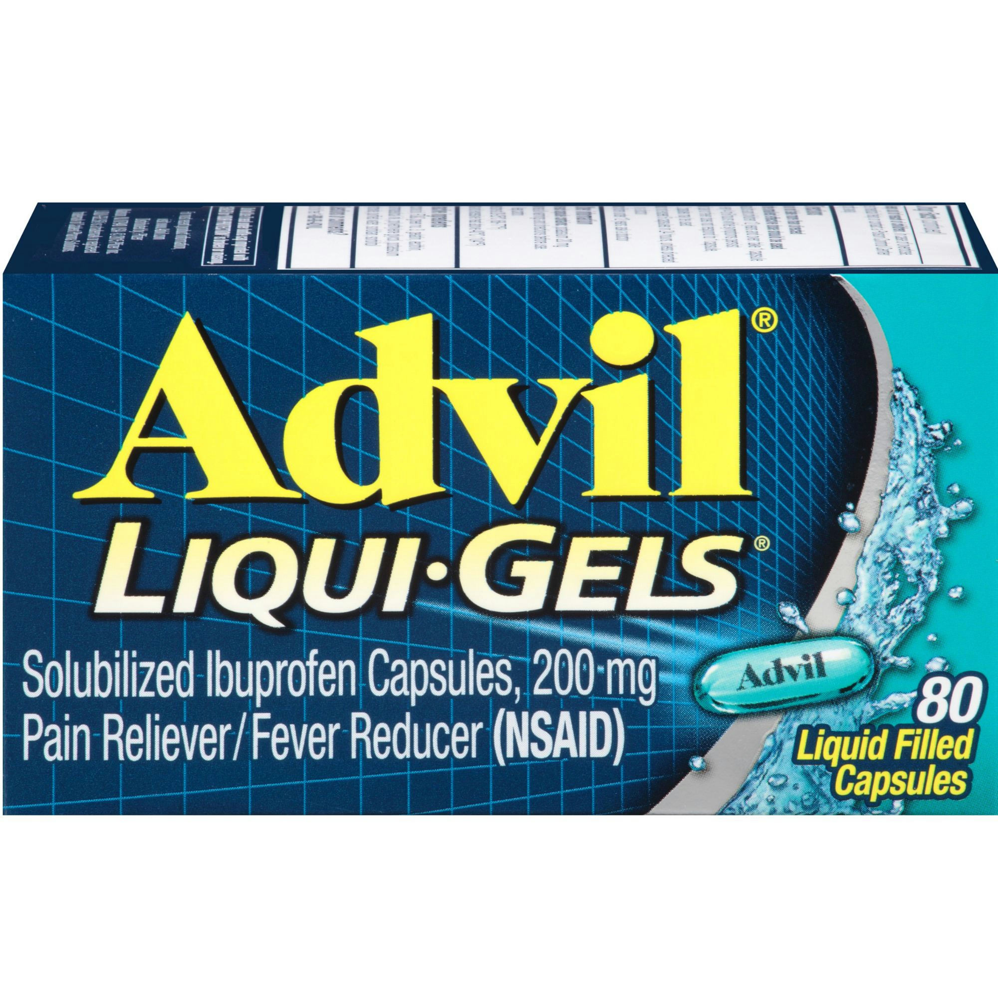 Advil Liqui-Gels Pain Reliever and Fever Reducer