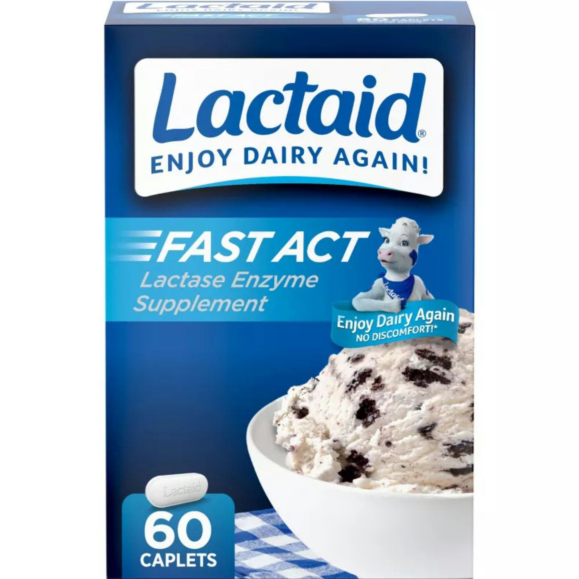 Lactaid Fast Act Lactase Enzyme