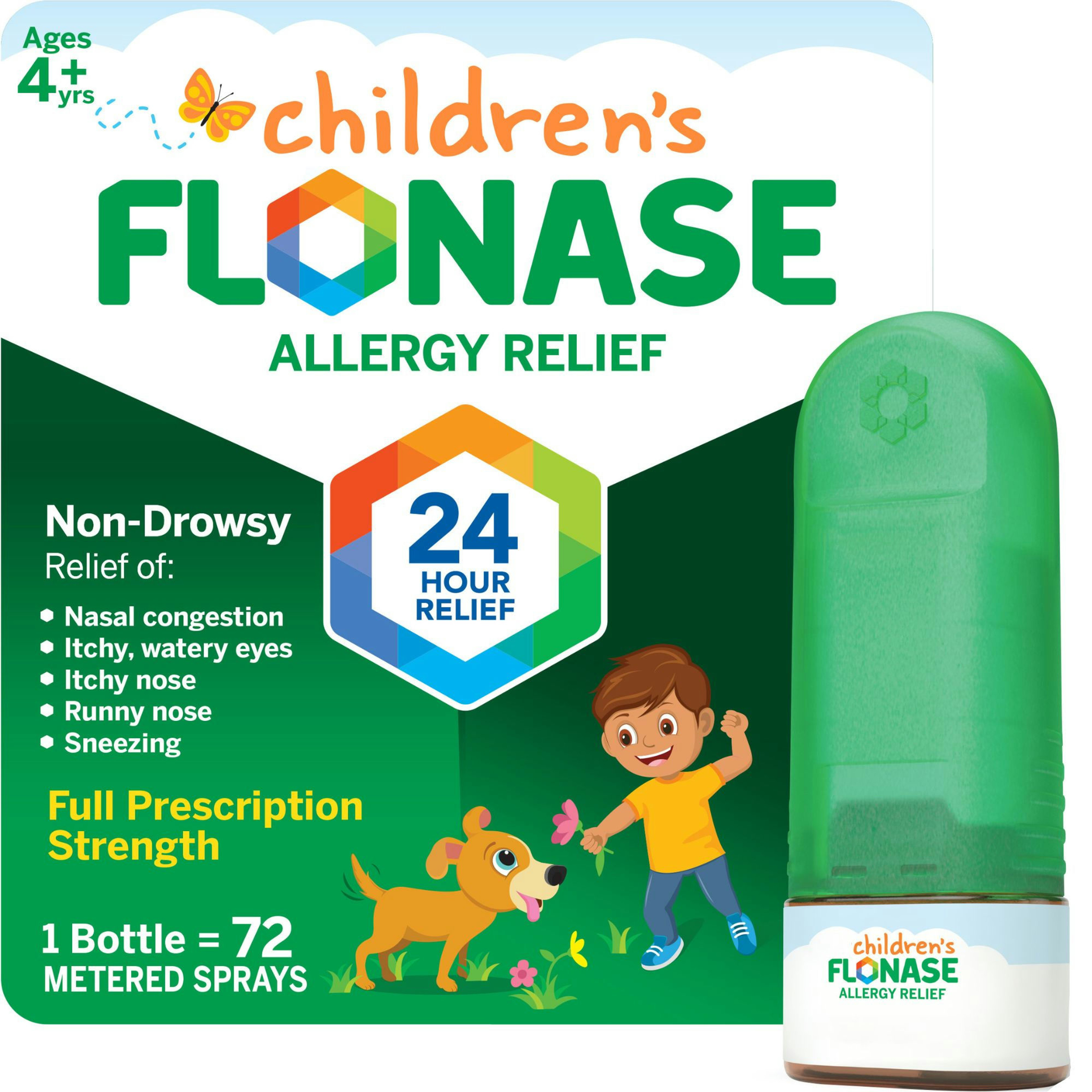 Flonase Children's 24 Hour Allergy Relief Nasal Spray