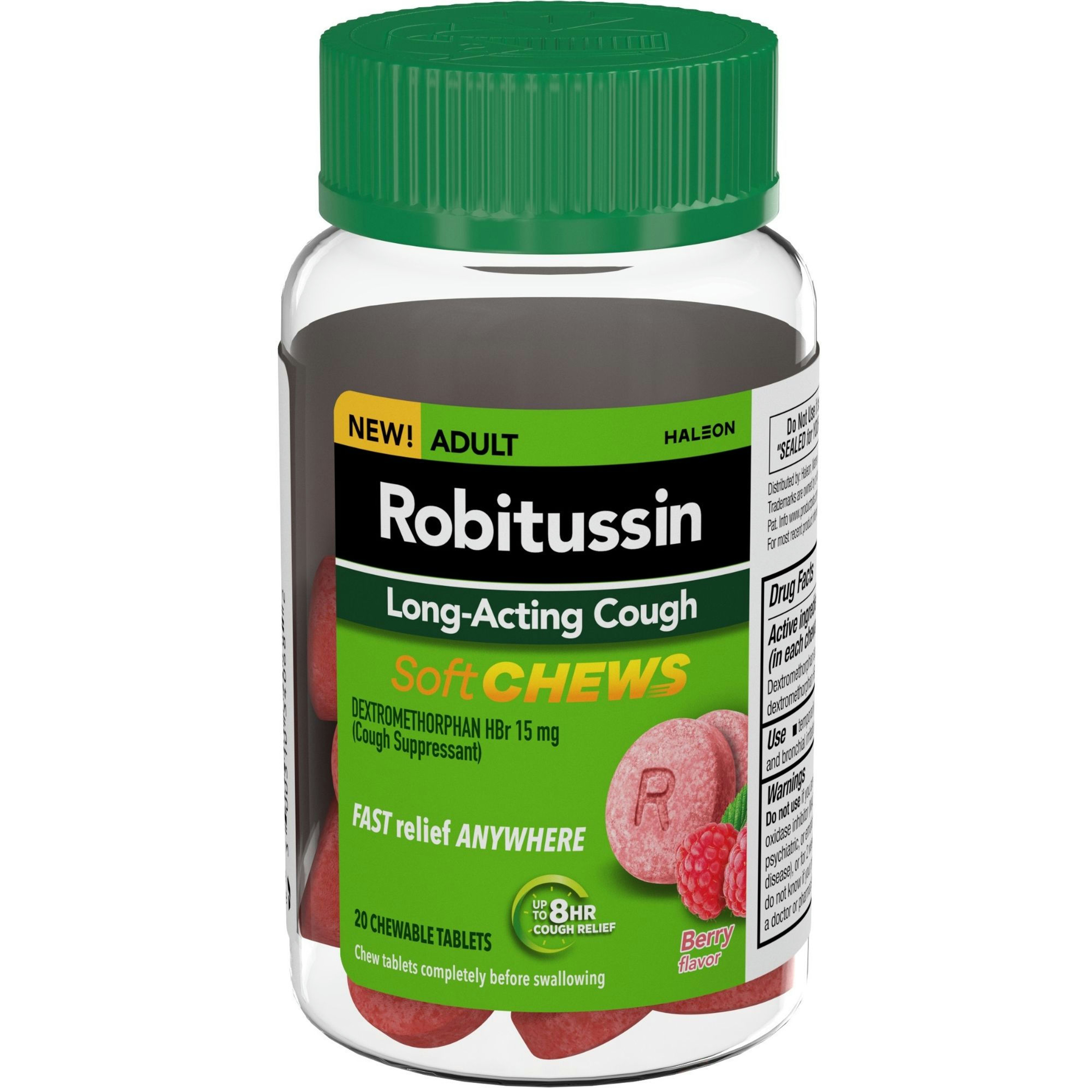 Robitussin Long-Acting Cough Relief Soft Chews