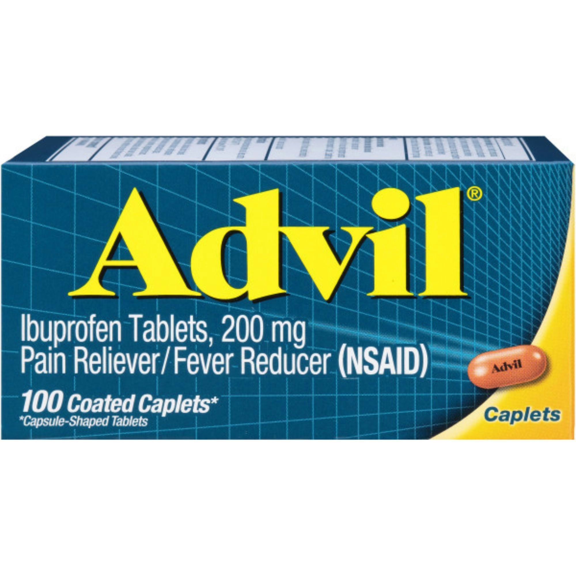 Advil Pain Reliever & Fever Reducer, Caplets