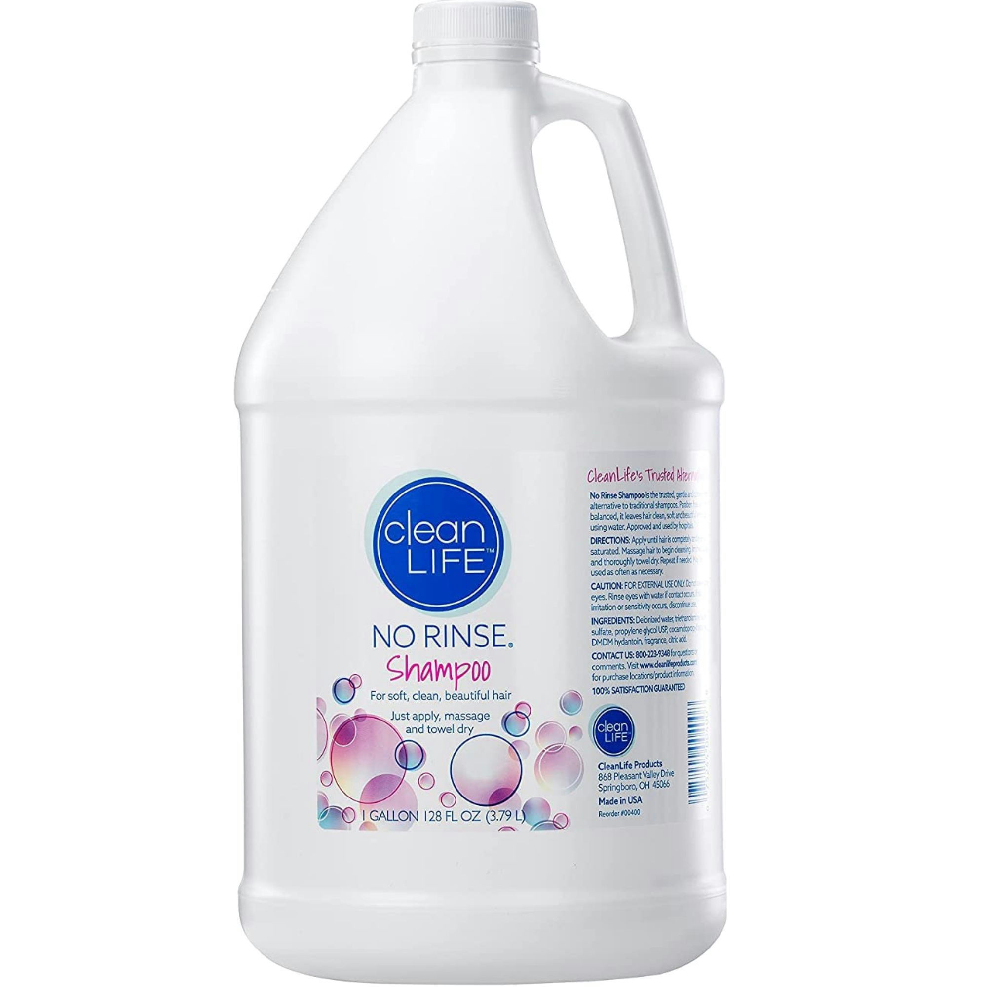 CleanLife No-Rinse Shampoo