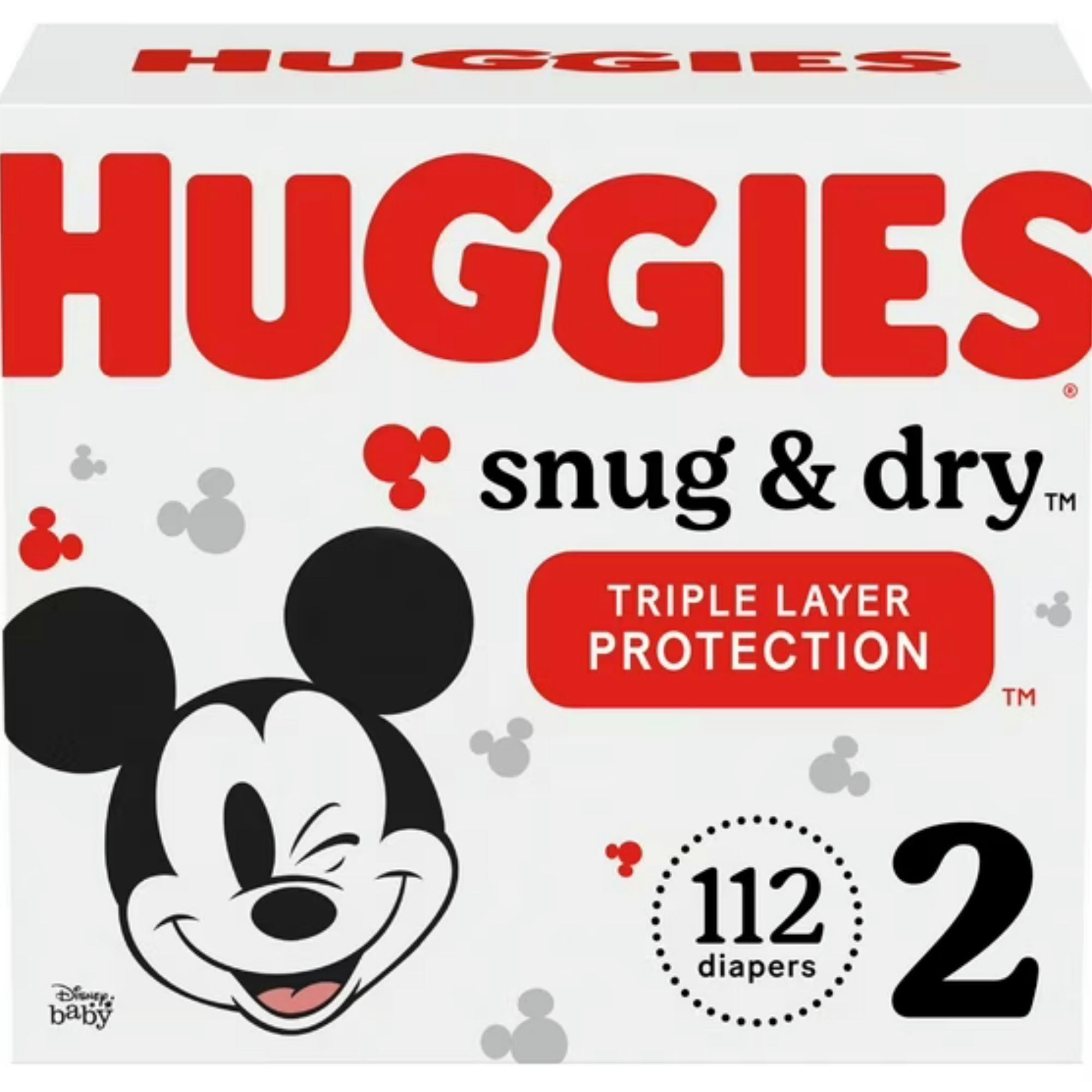 Huggies Snug & Dry Baby Diapers with Tabs, Heavy Absorbency