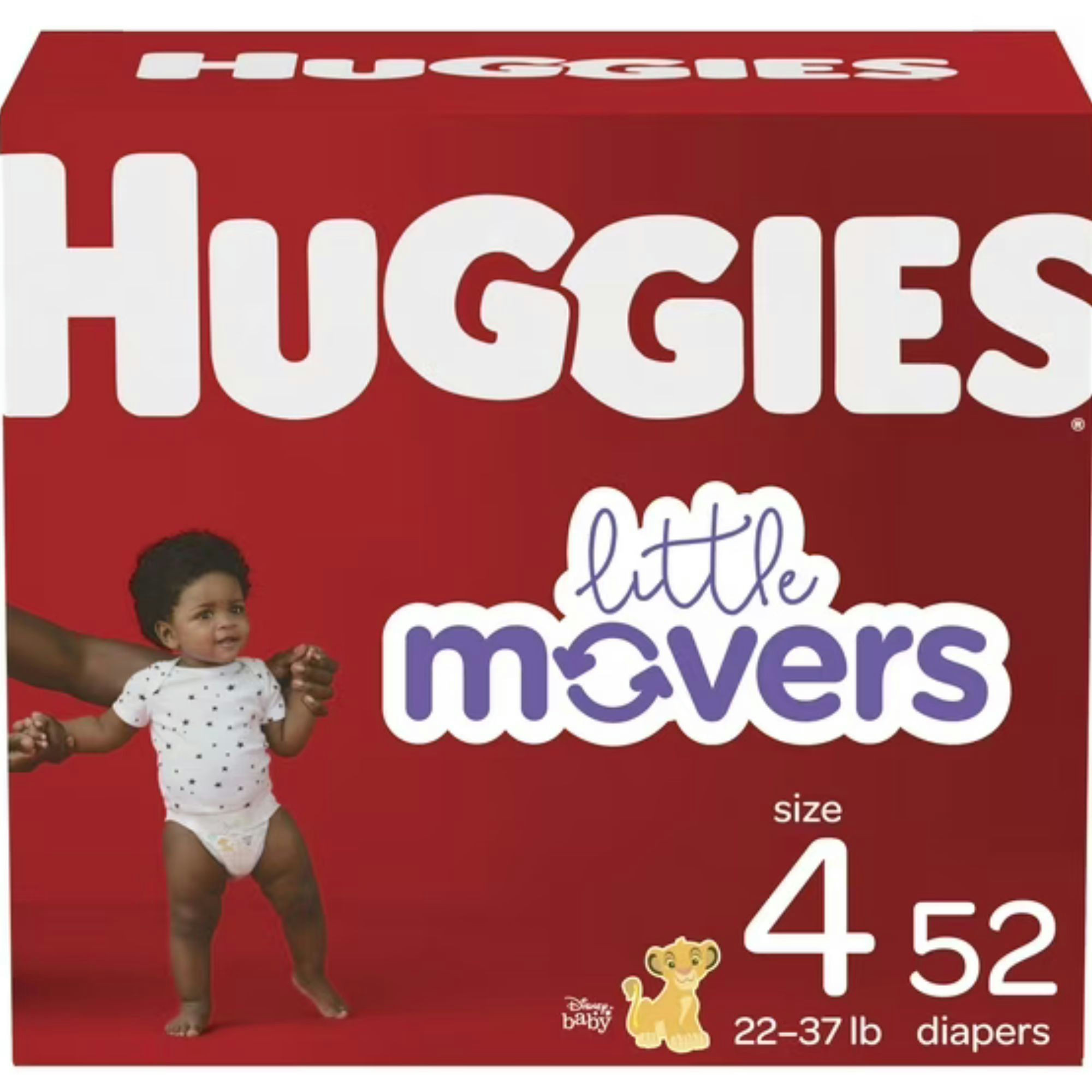 Huggies Little Movers Diapers, Moderate Absorbency