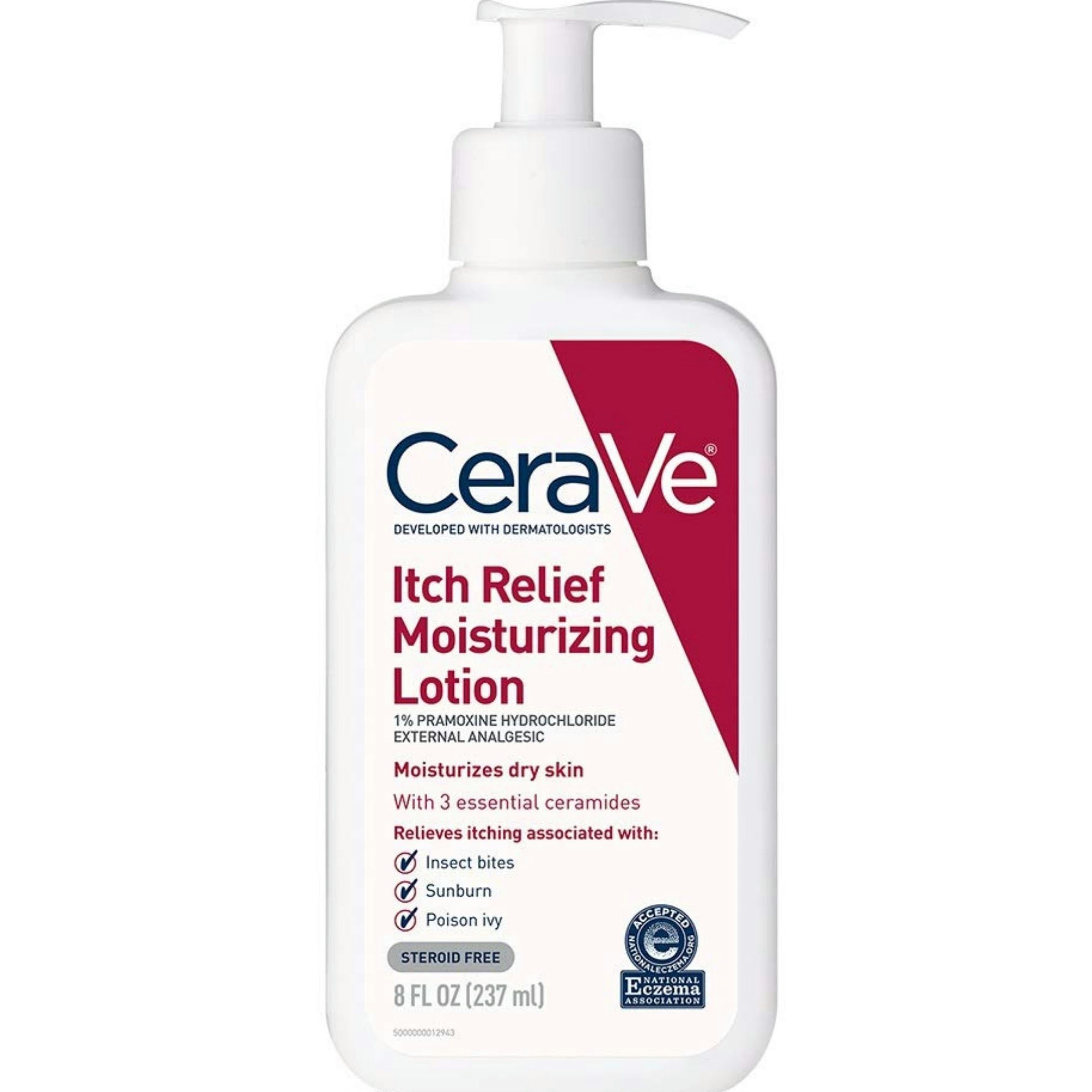 CeraVe Itch Relief Moisturizing Lotion with Pramoxine Hydrochloride