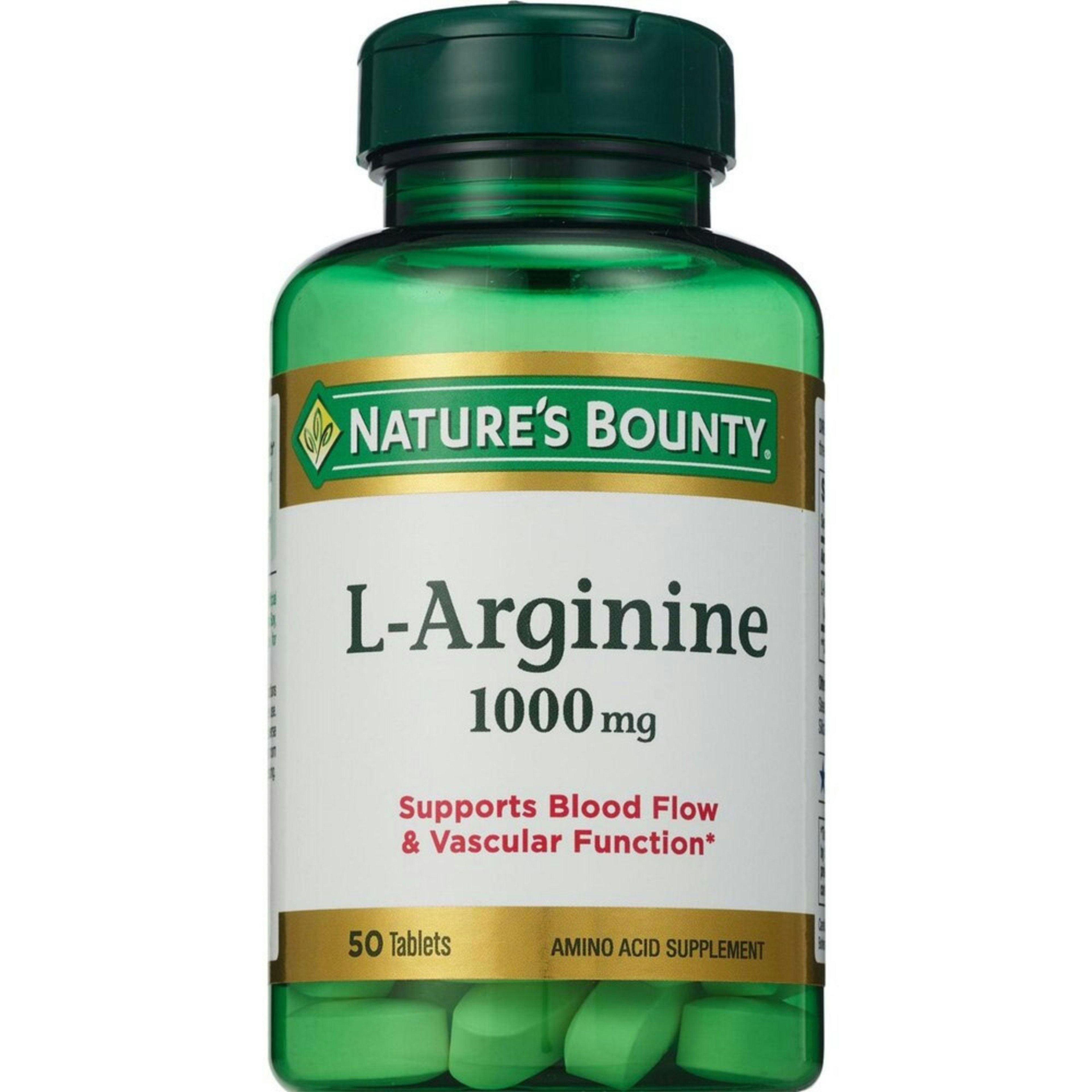 Nature's Bounty L-Arginine Amino Acid Supplement, 1000 mg