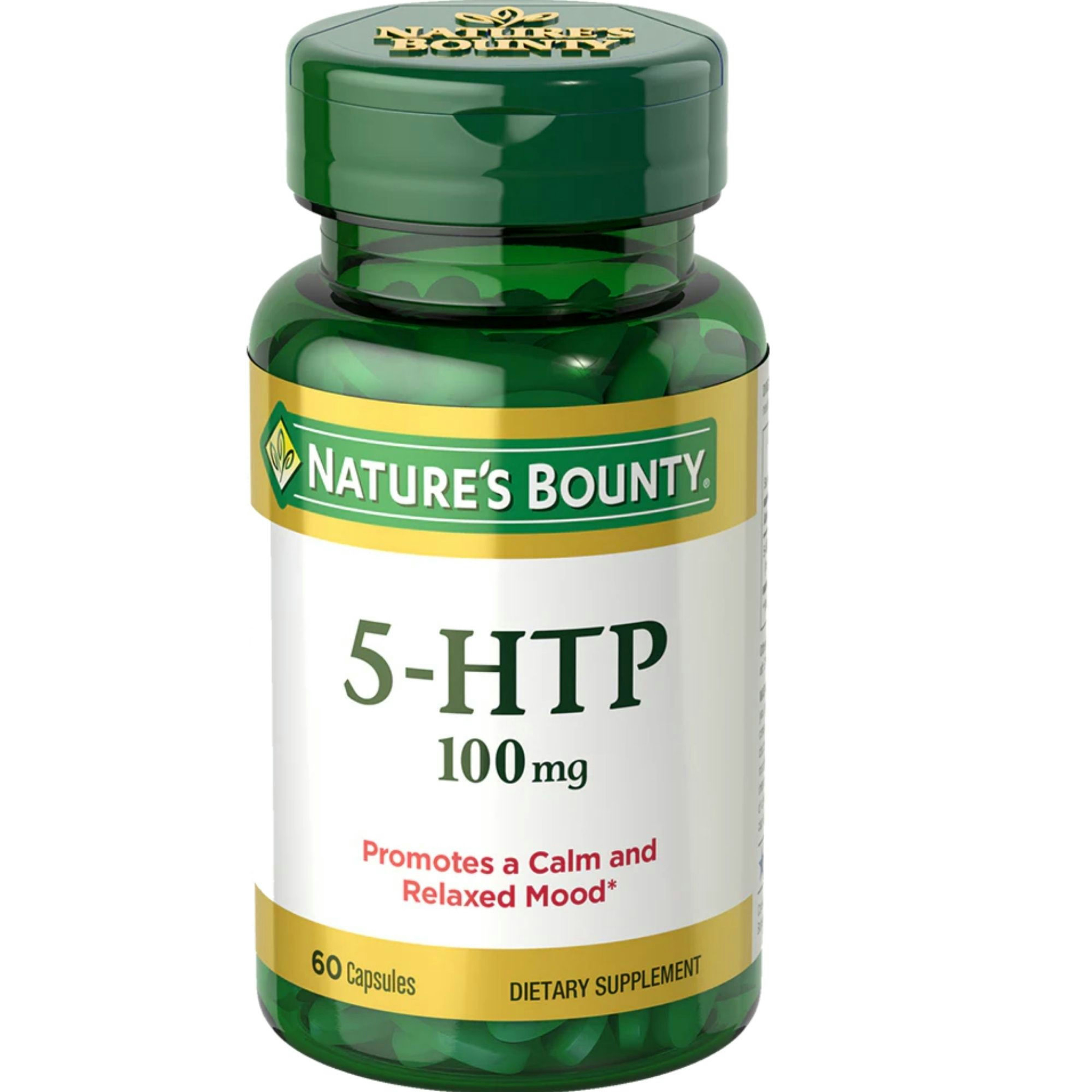 Nature's Bounty 5-HTP  Dietary Supplement, 100 mg