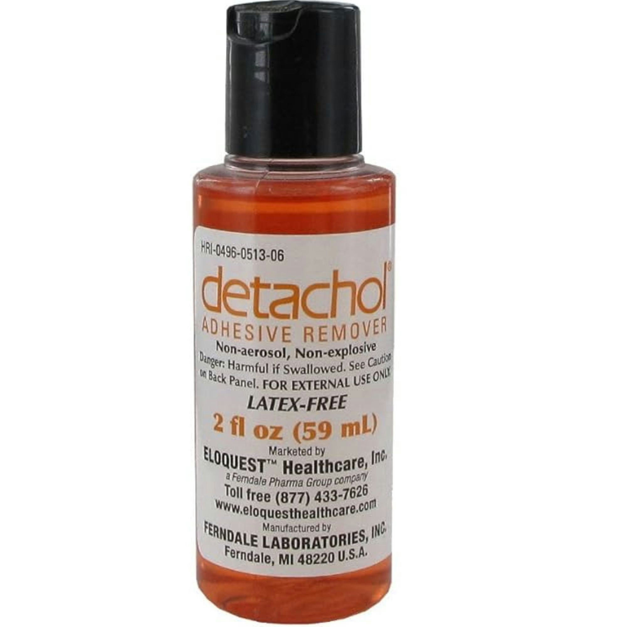 Detachol Adhesive Remover, 4 oz.