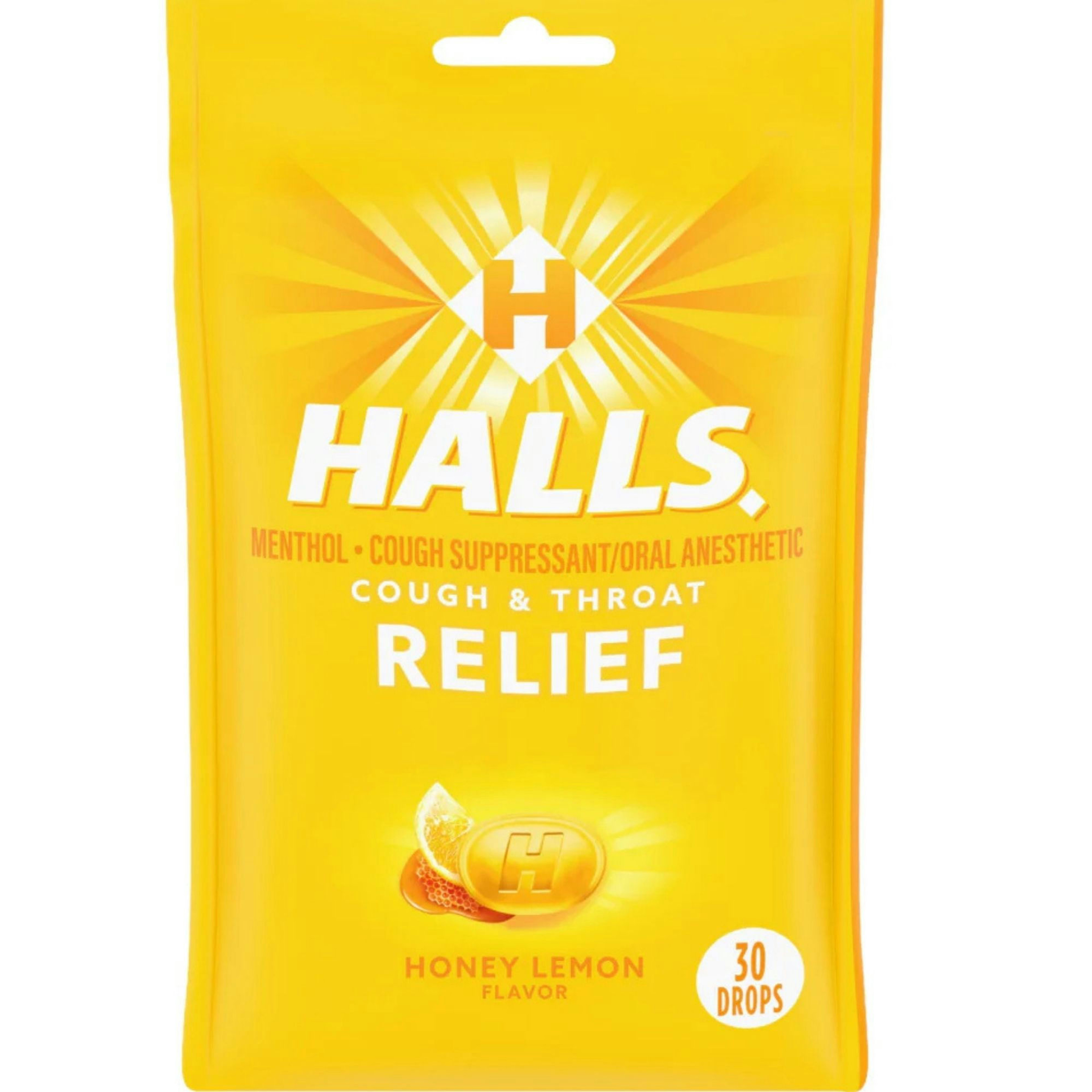 HALLS Cough and Throat Relief Cough Drops