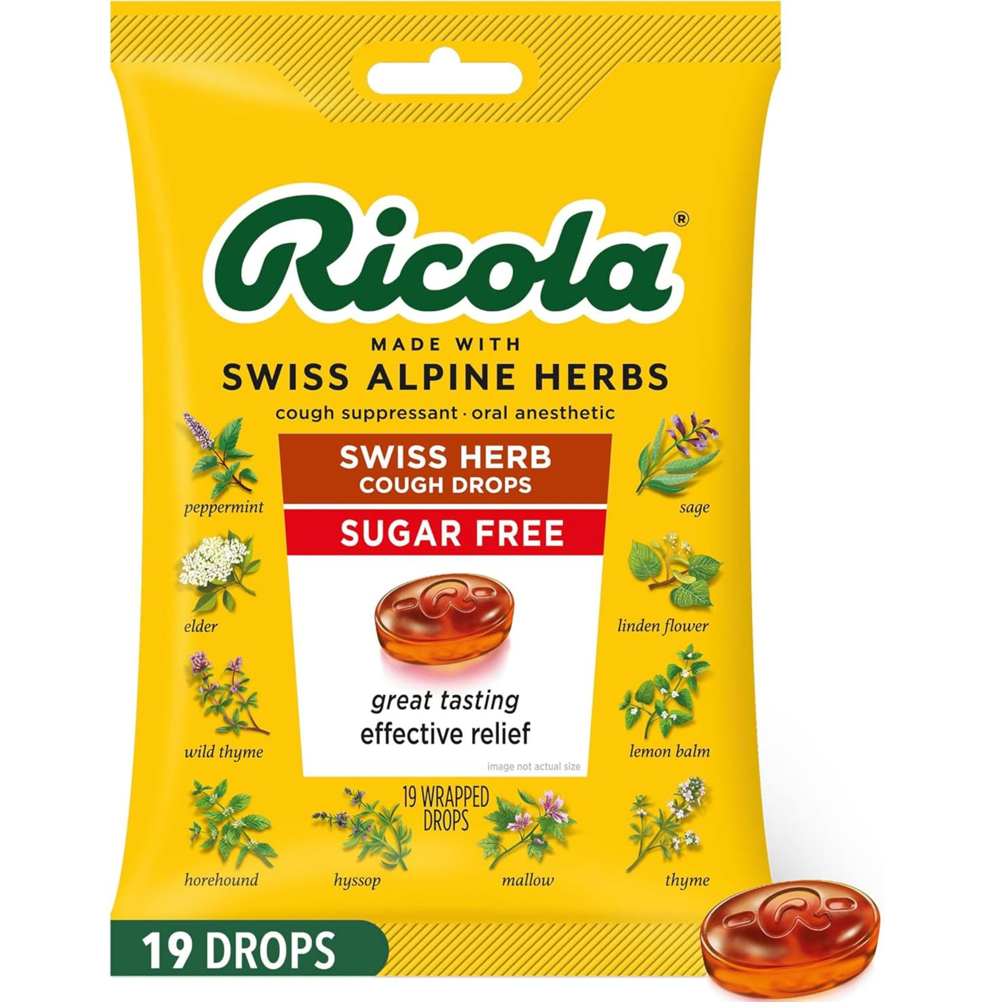 Ricola Sugar-Free Cough Drops