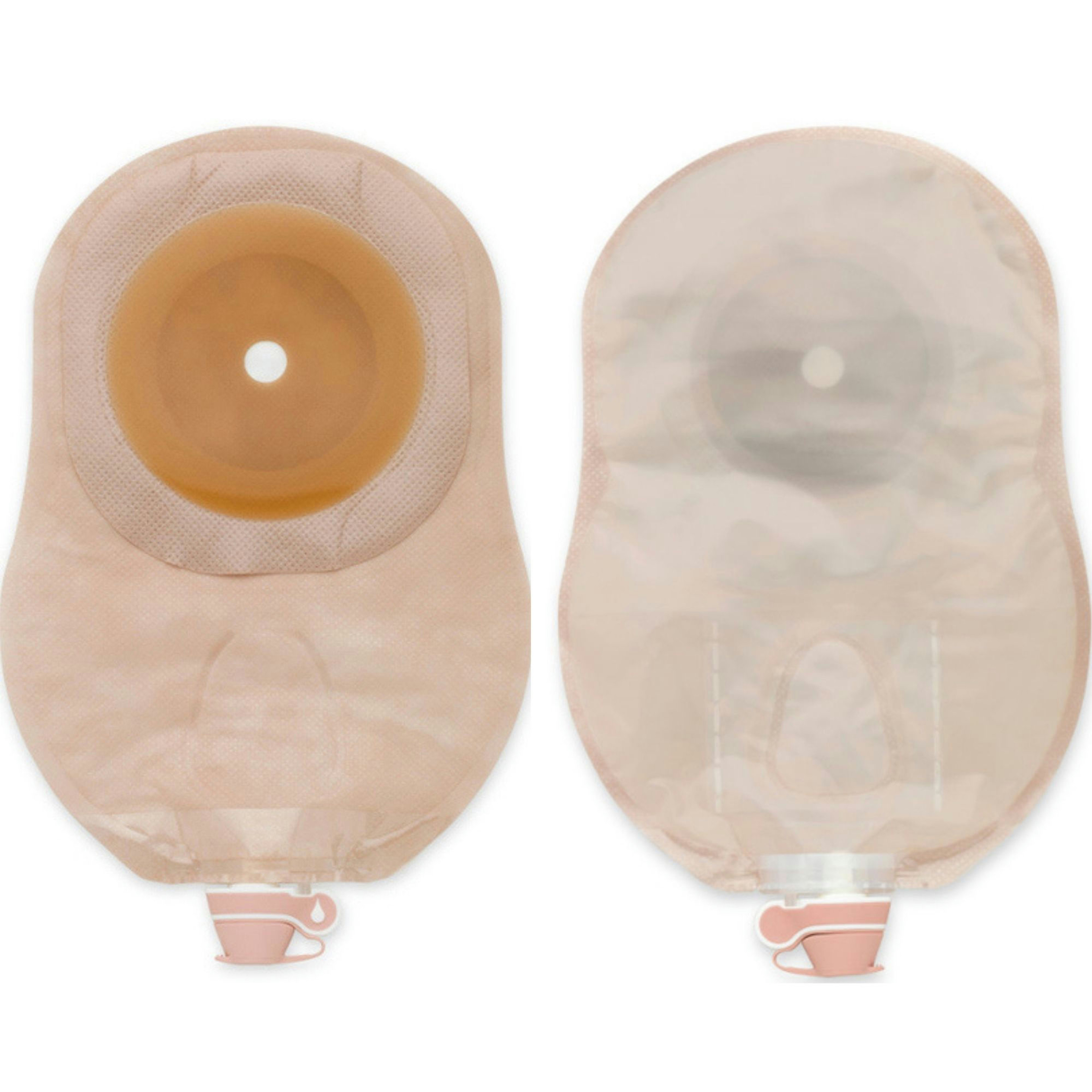 Hollister Premier Flextend Flat One-Piece Urostomy Pouch with Tape Border