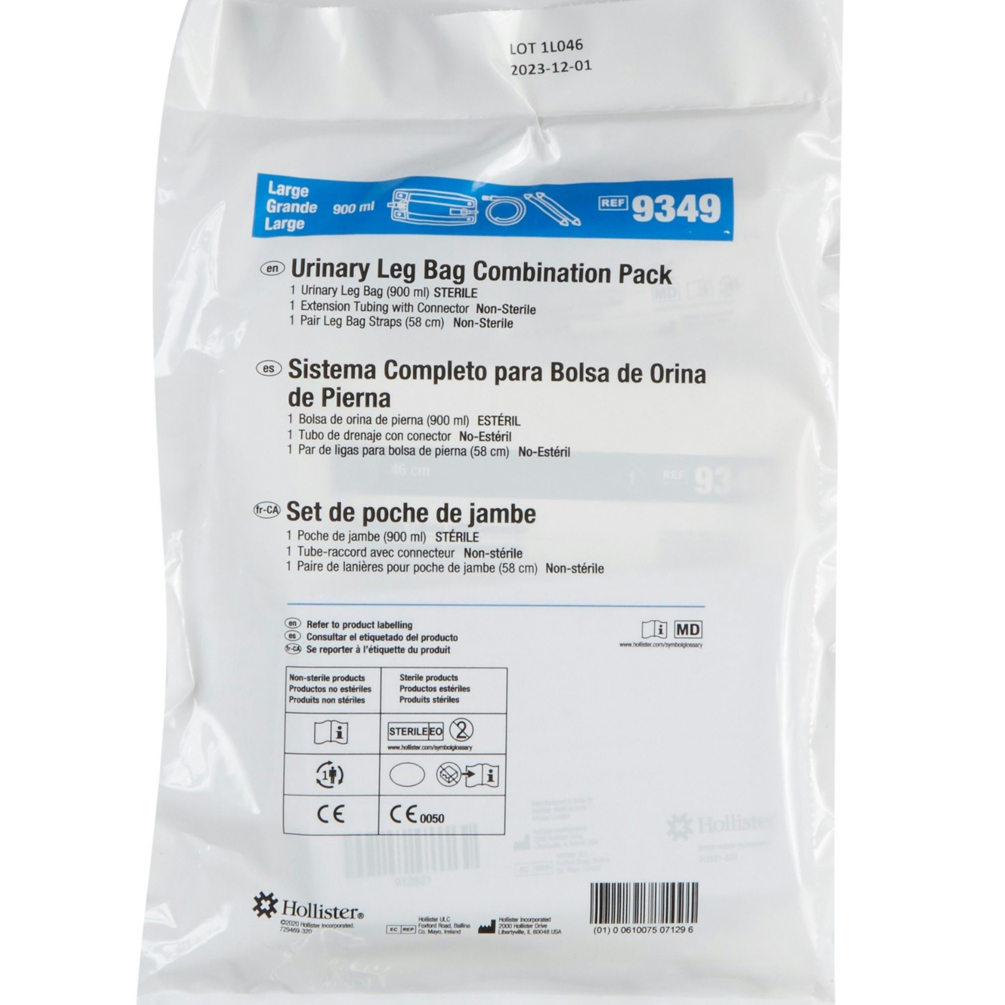 Urinary Leg Bag Combination Pack