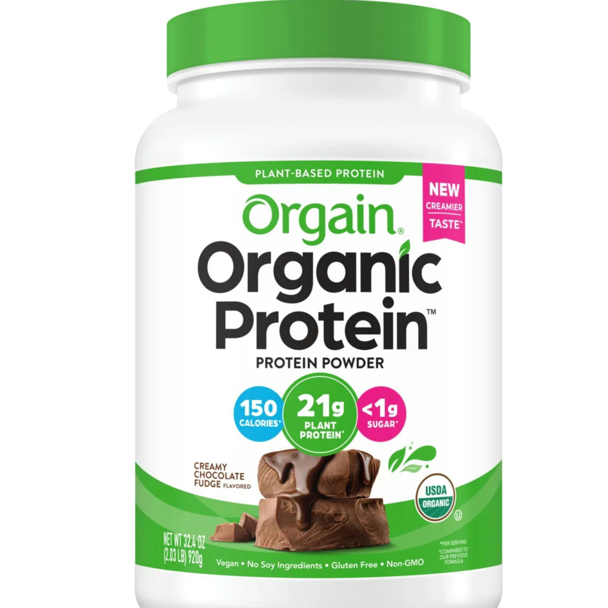 Orgain Organic Plant Based Protein Powder